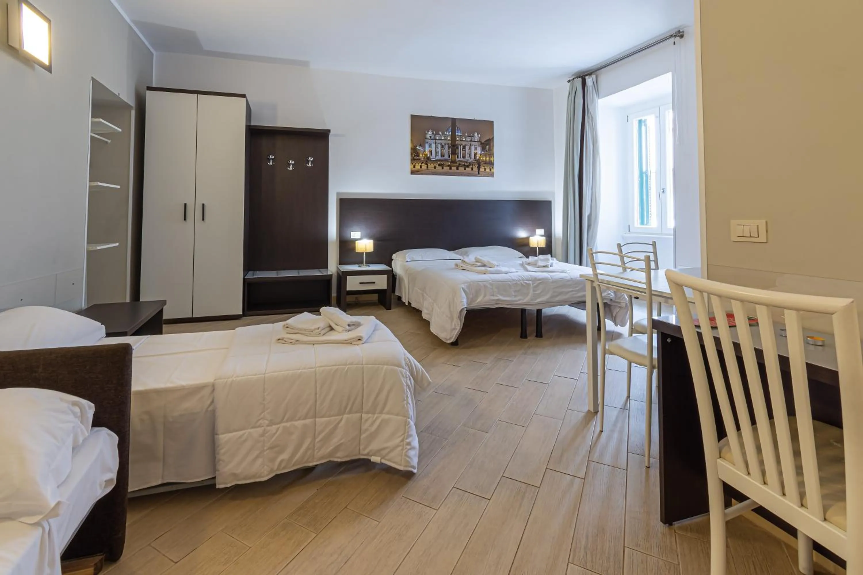 Bed in B&B A Picture of Rome