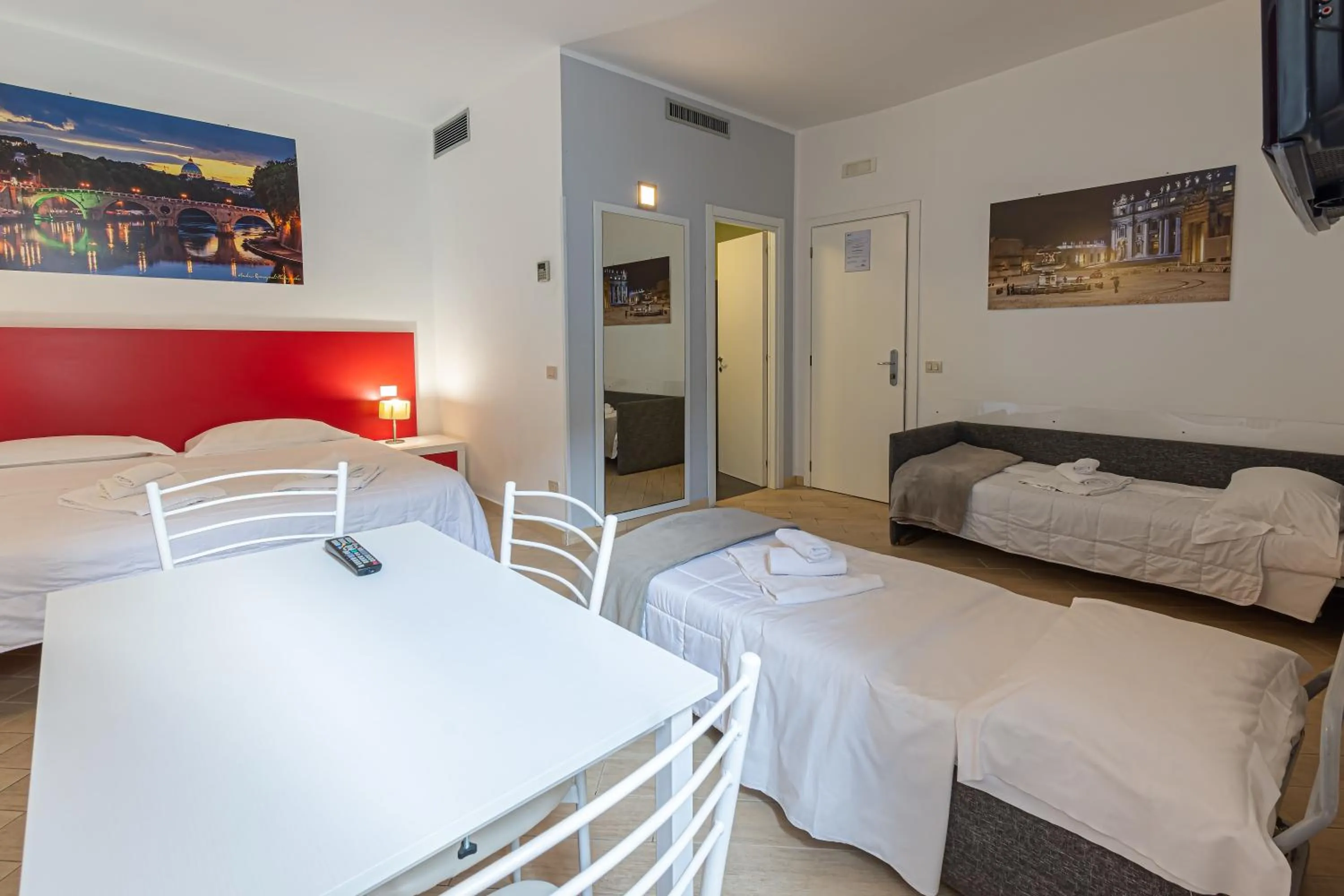 Bed in B&B A Picture of Rome