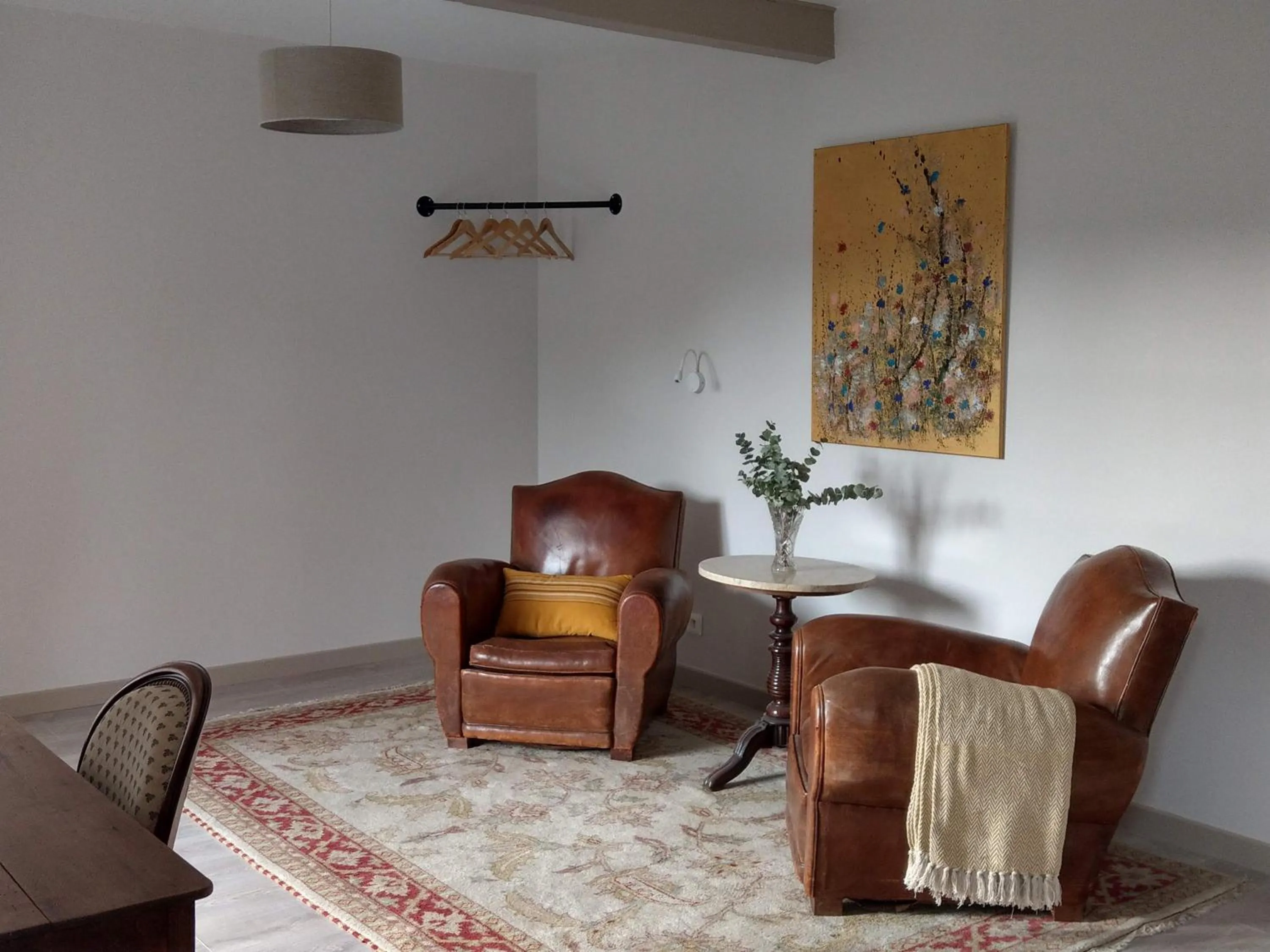 Seating area in Manoir de Penn Lann