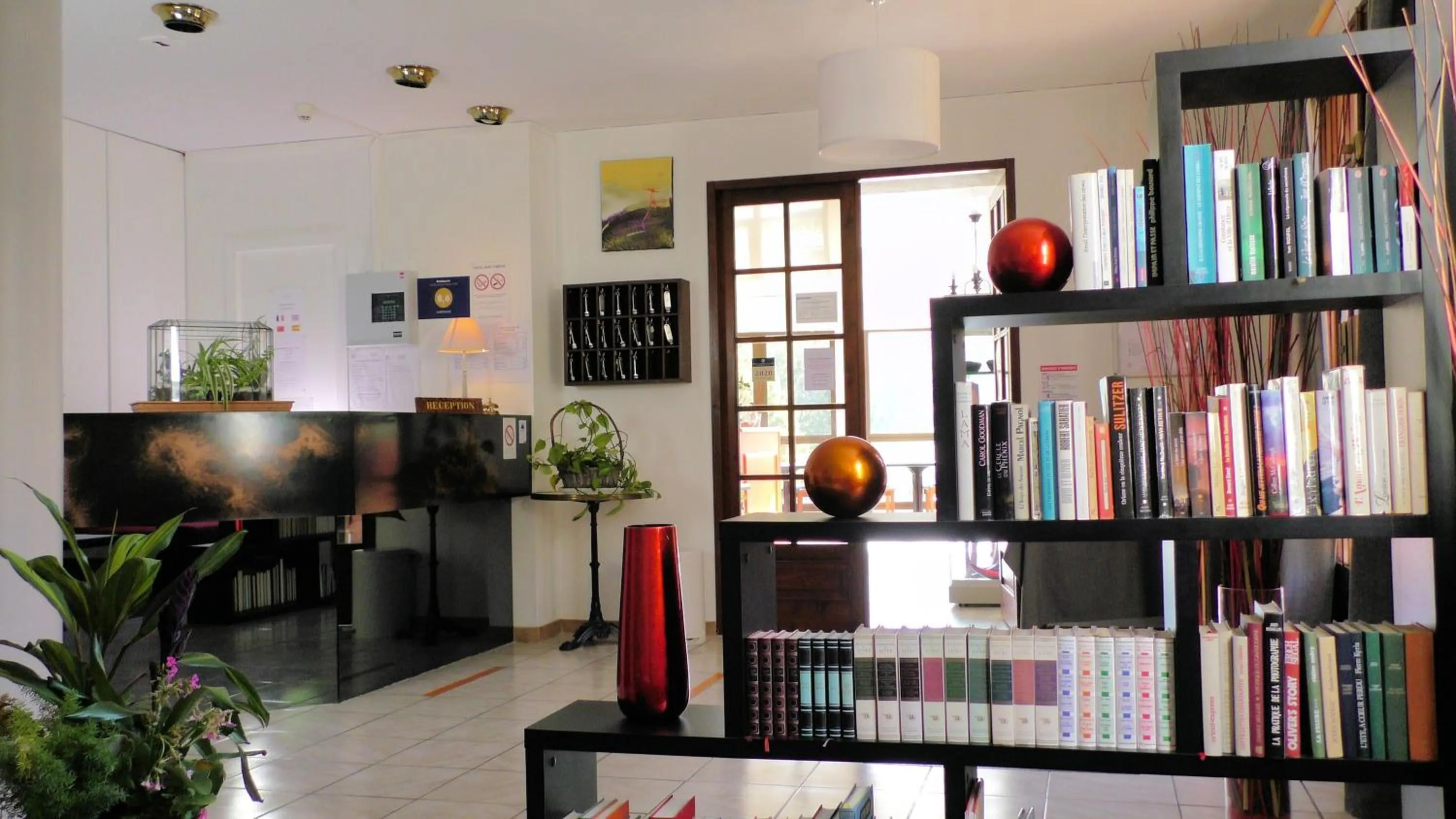 Lobby or reception in Aubergade