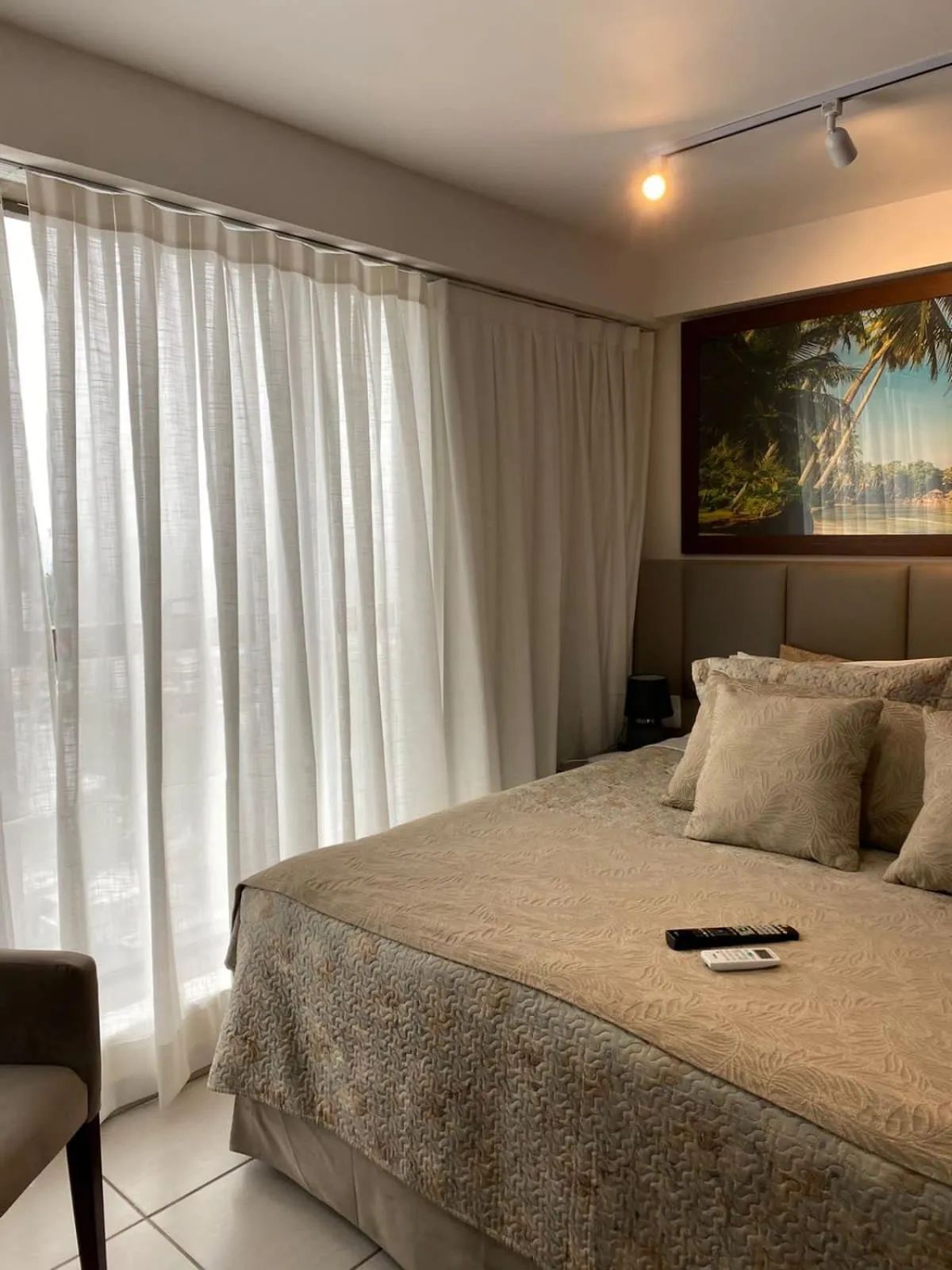 Bed in Flat Executive Beira Mar