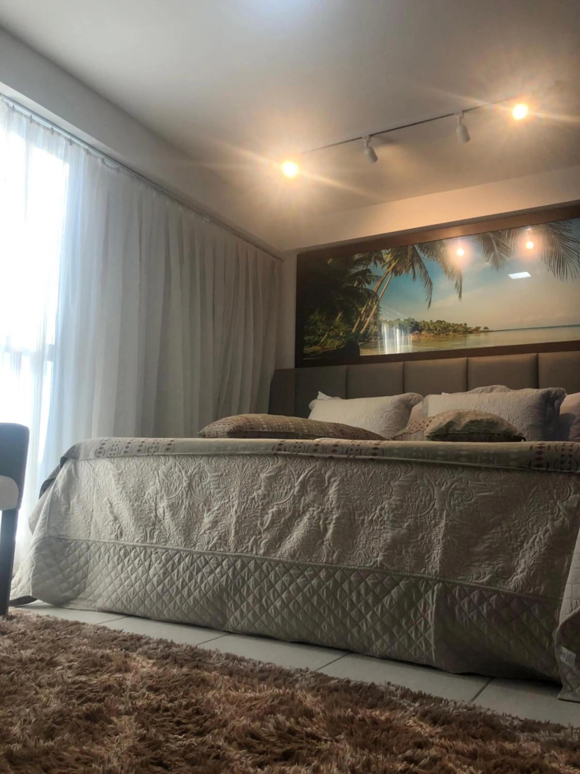 Bed in Flat Executive Beira Mar