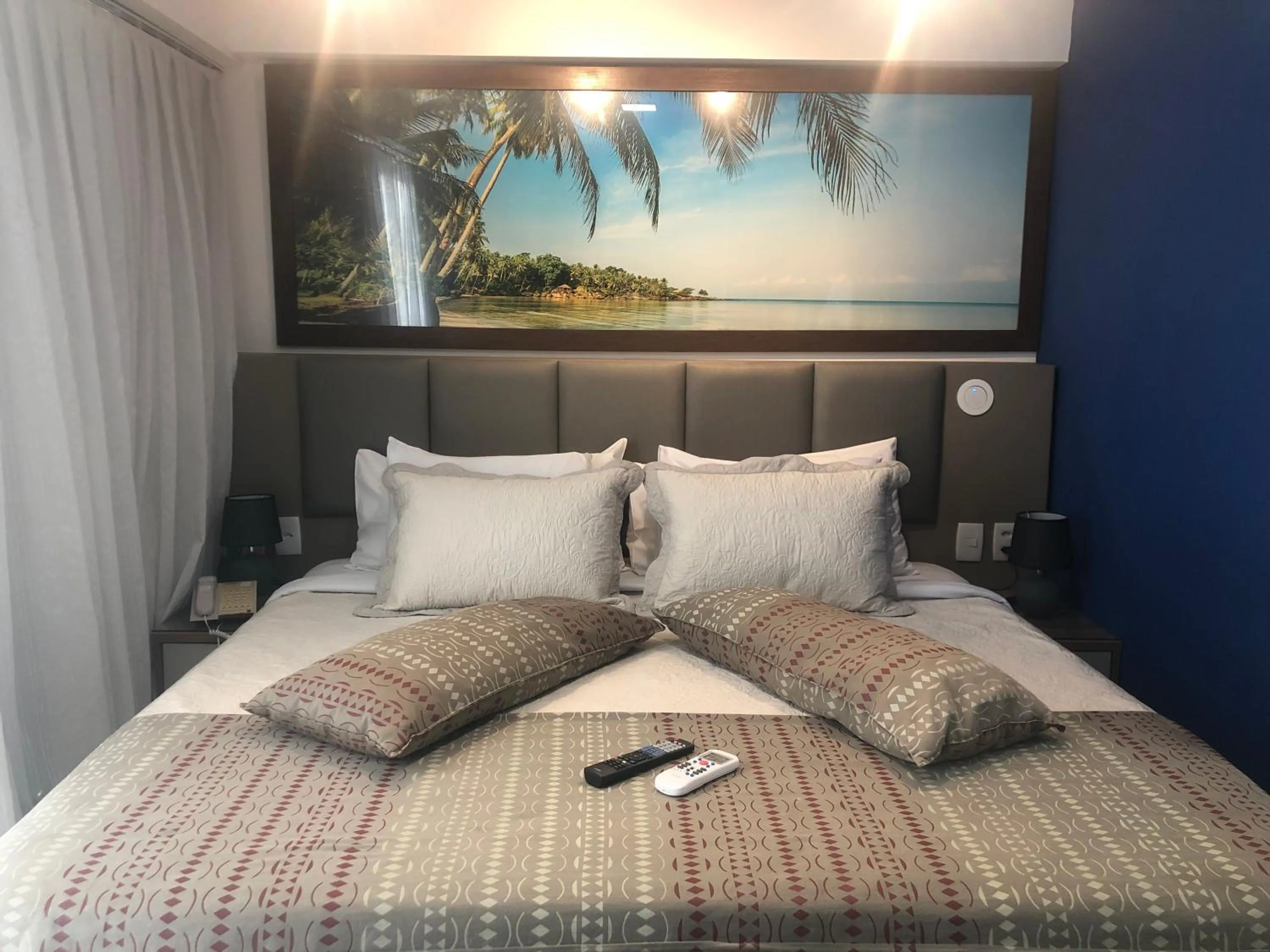 Bed in Flat Executive Beira Mar