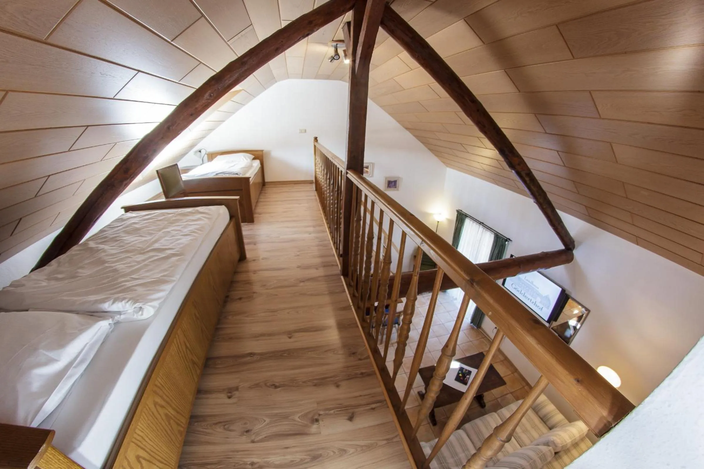 Photo of the whole room, Bed in Landhaus Göddertzhof