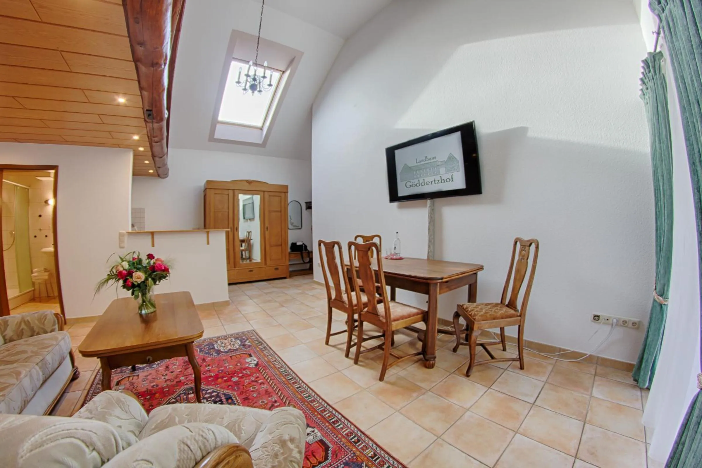 Living room in Landhaus Göddertzhof
