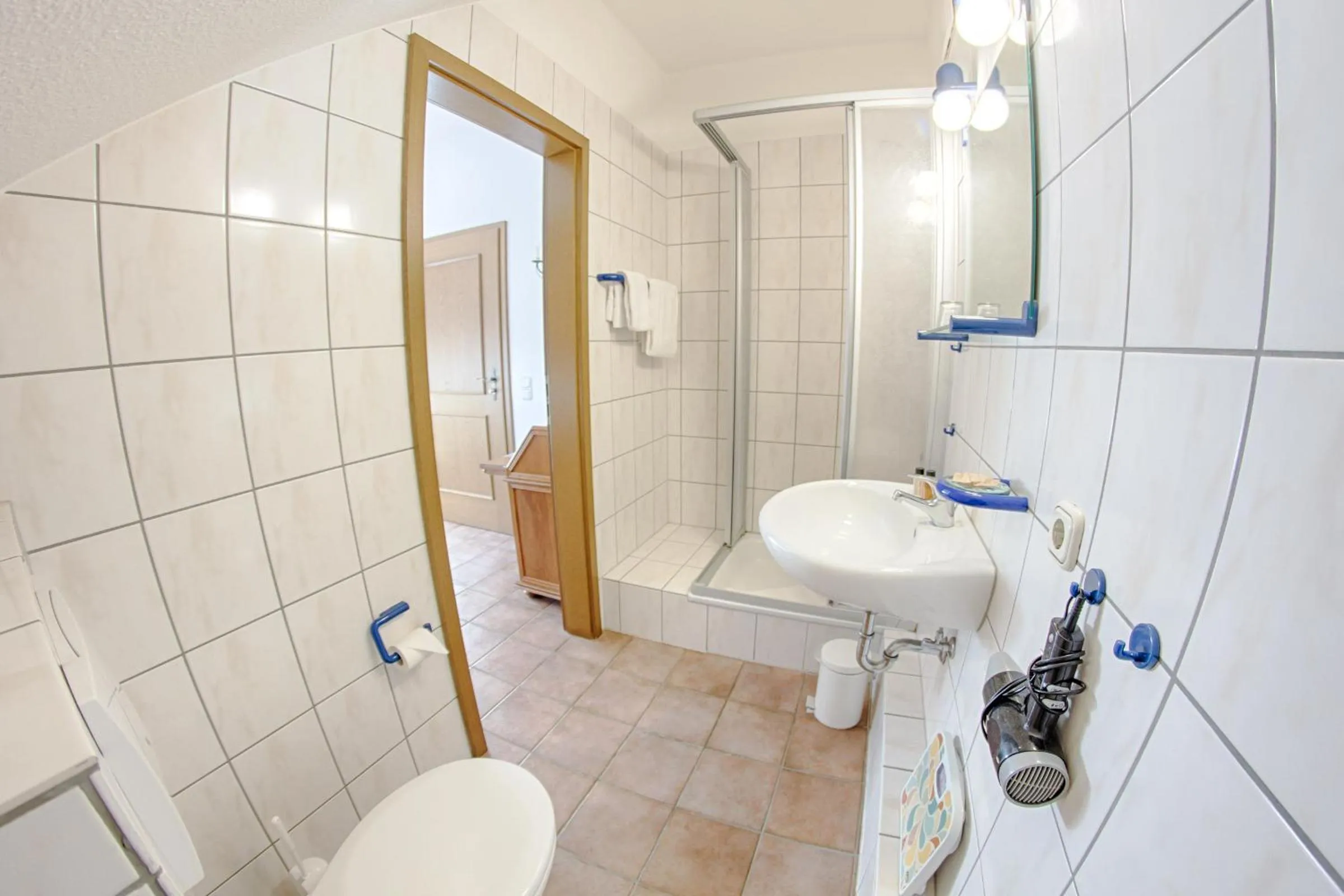 Bathroom in Landhaus Göddertzhof