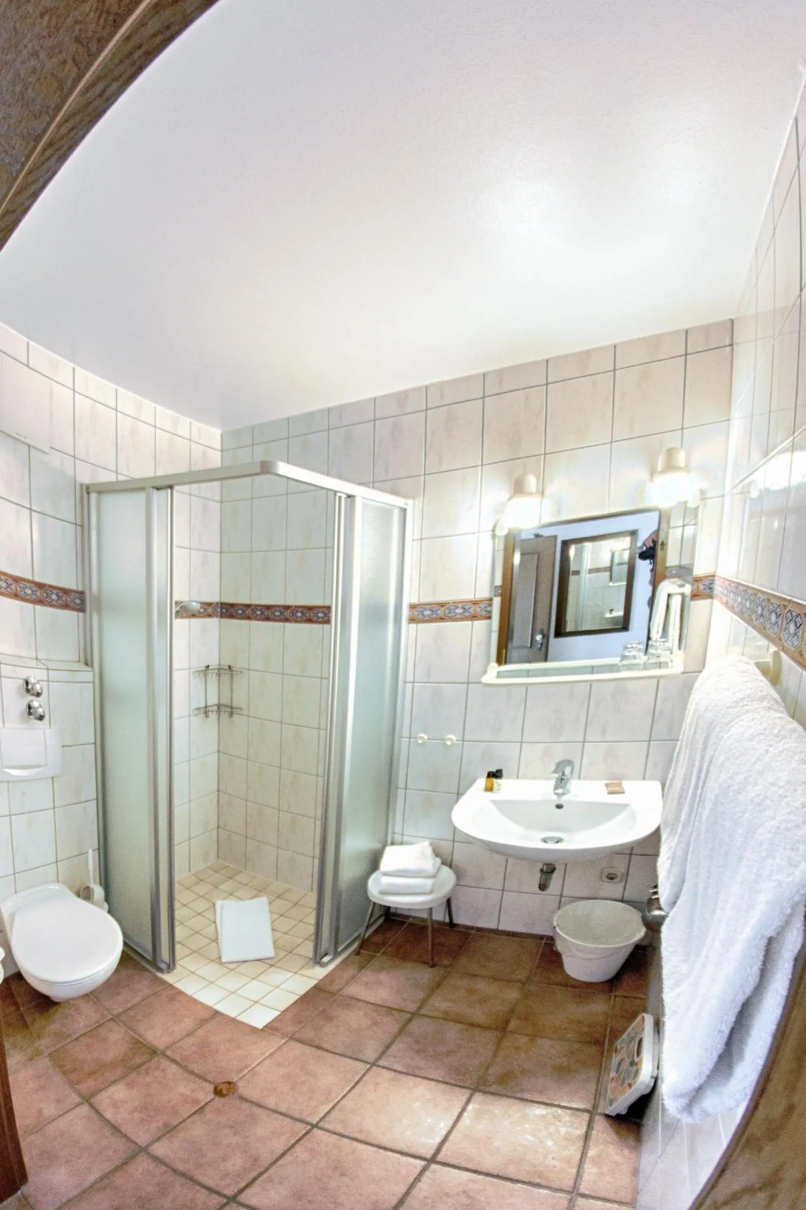 Bathroom in Landhaus Göddertzhof