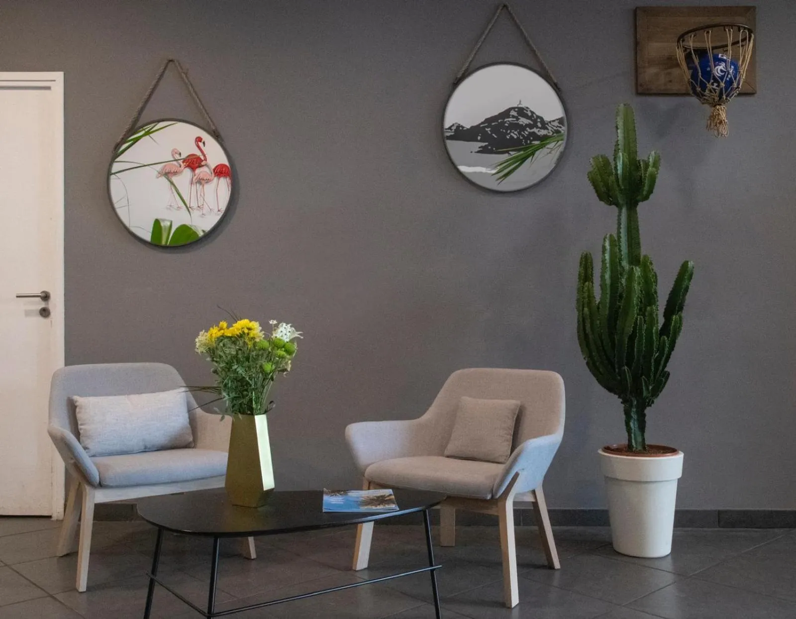 Lobby or reception in ibis budget Ajaccio