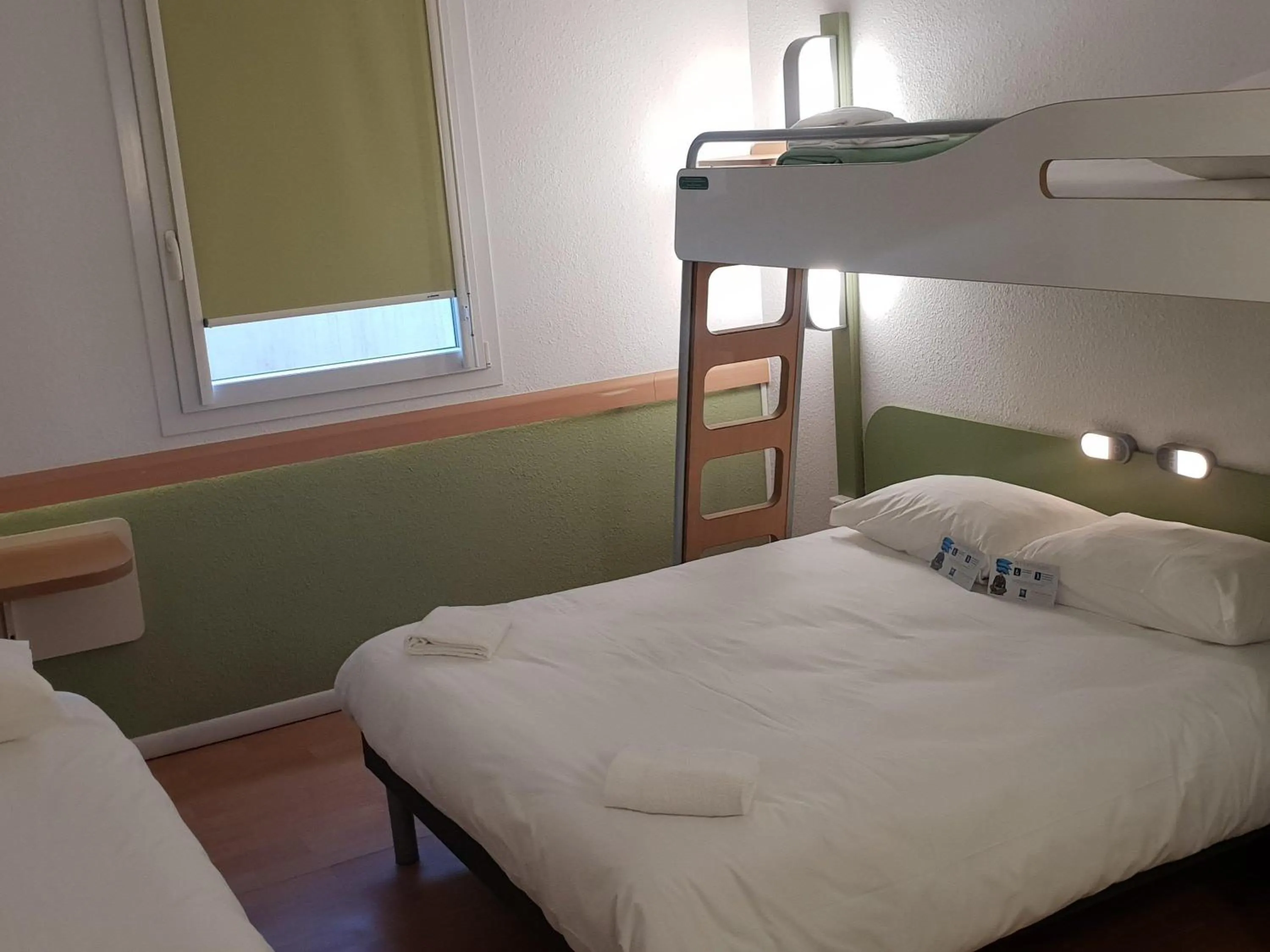 Bedroom, Bed in ibis budget Ajaccio