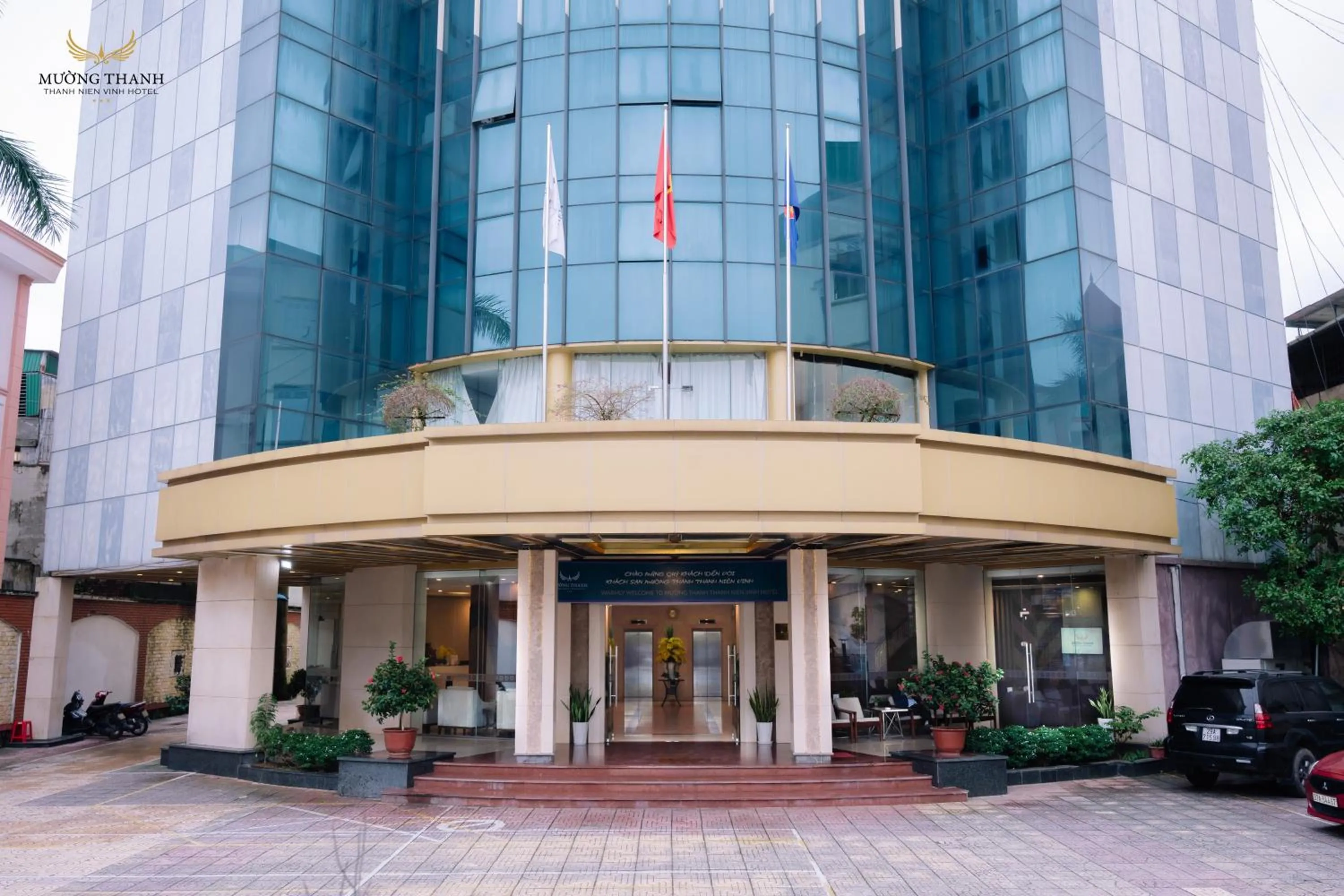 Facade/entrance in Muong Thanh Thanh Nien Vinh