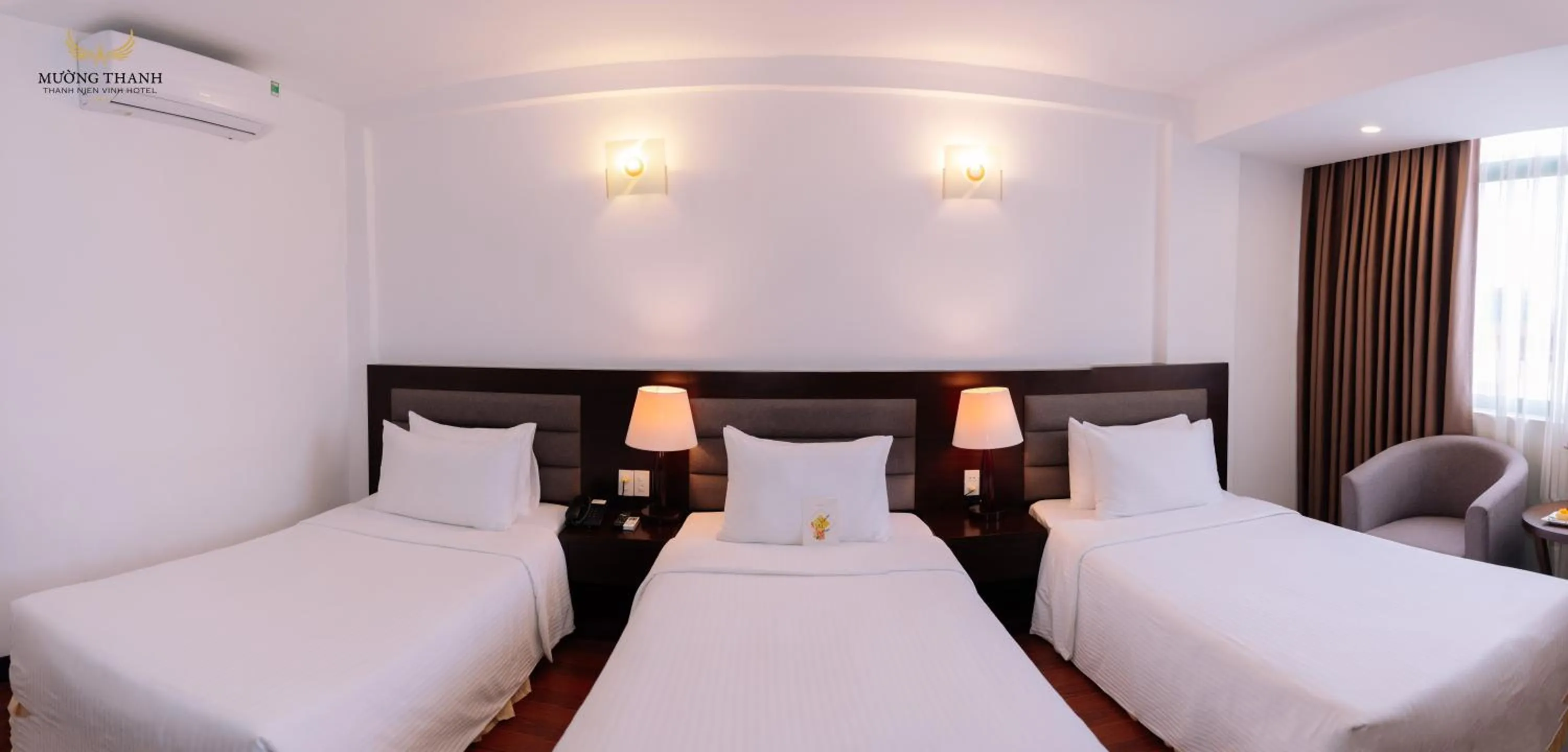 Bed in Muong Thanh Thanh Nien Vinh