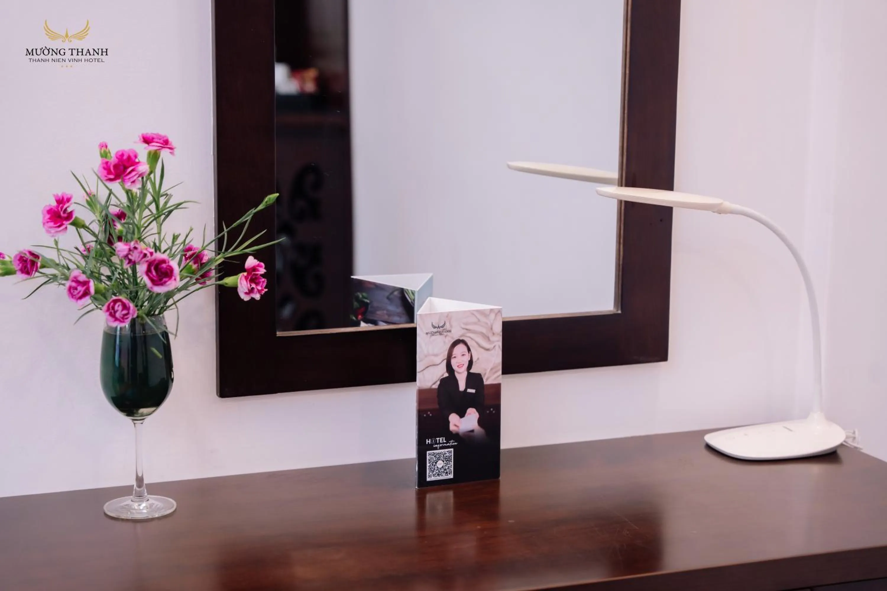 Decorative detail in Muong Thanh Thanh Nien Vinh