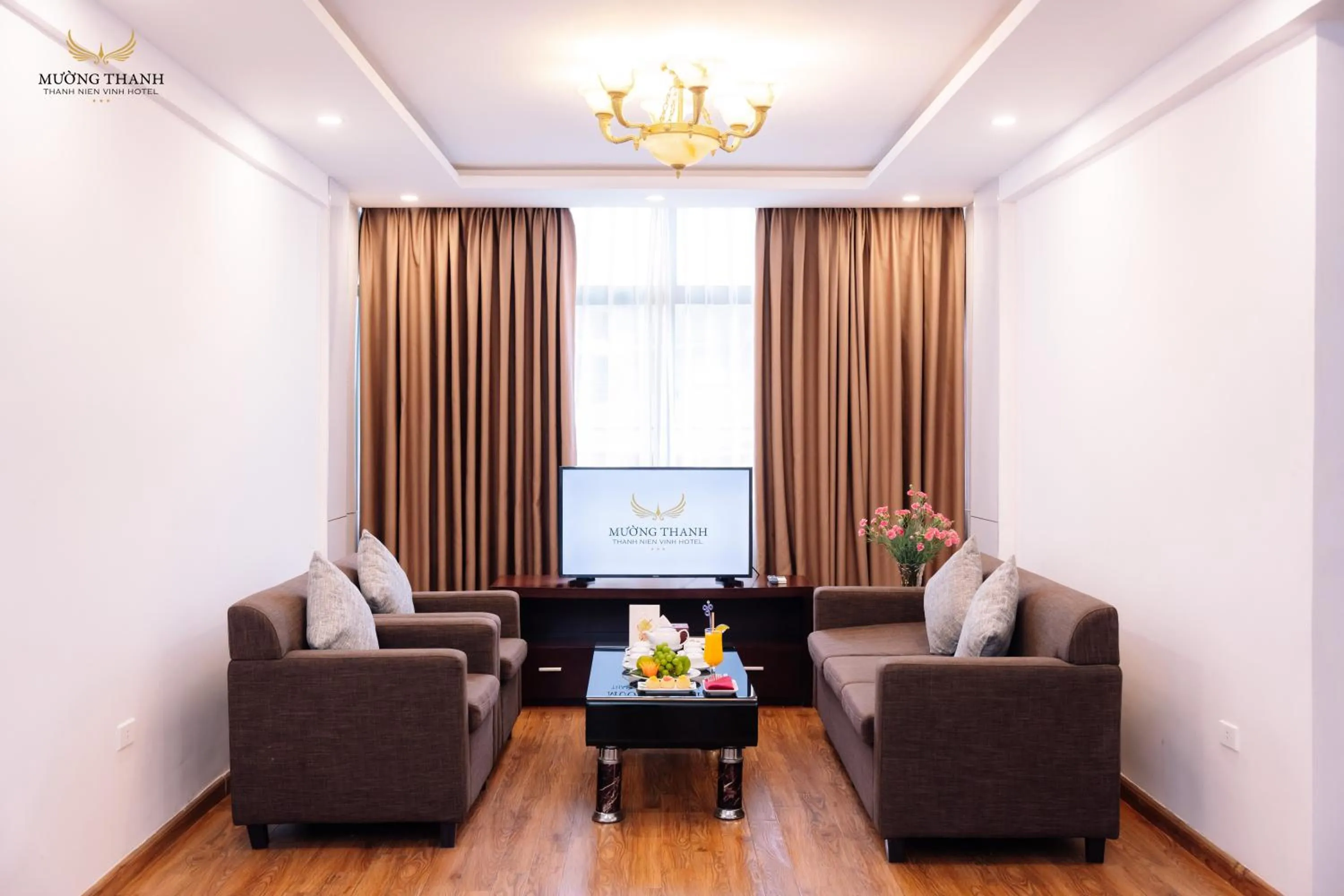 Living room in Muong Thanh Thanh Nien Vinh