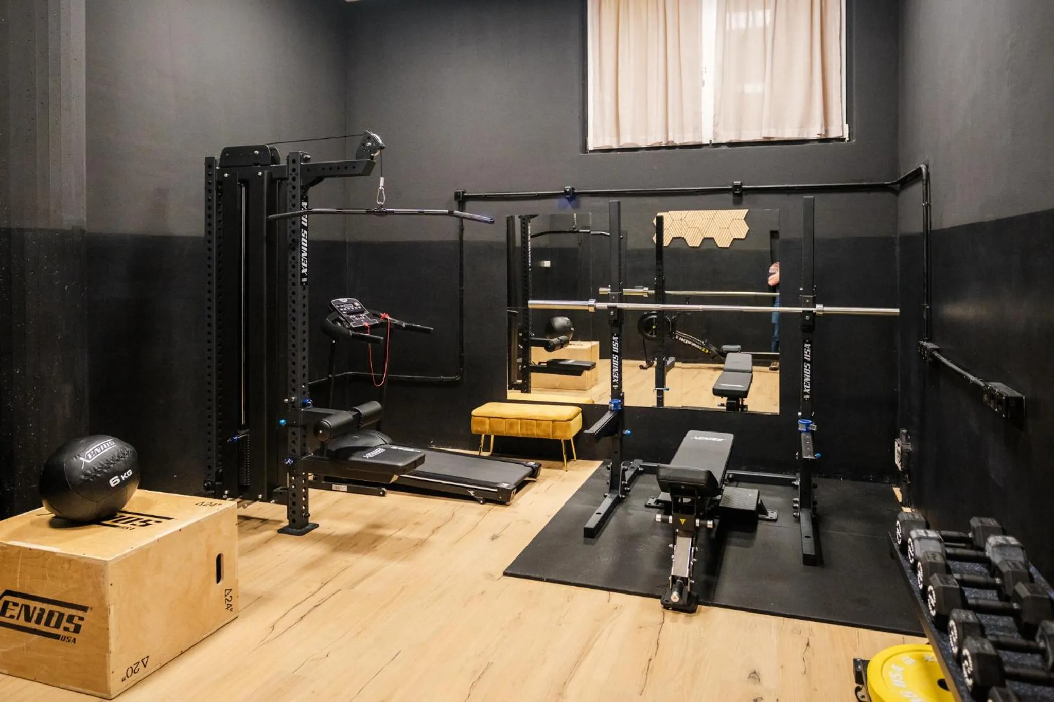 Fitness centre/facilities in Residence Al Caminetto