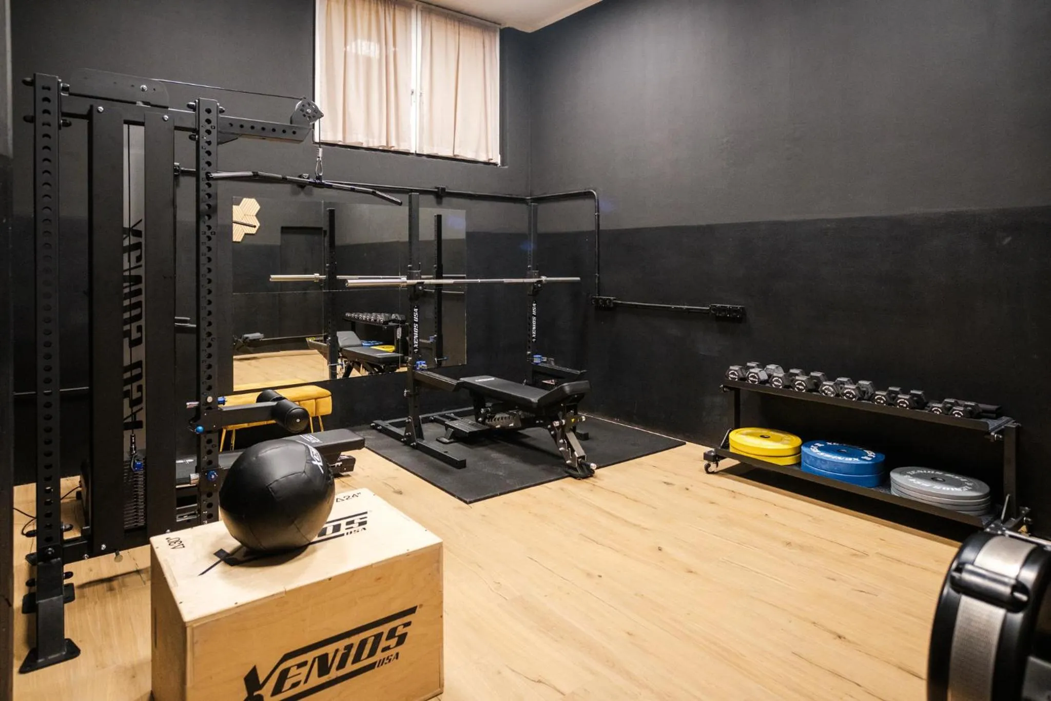 Fitness centre/facilities in Residence Al Caminetto