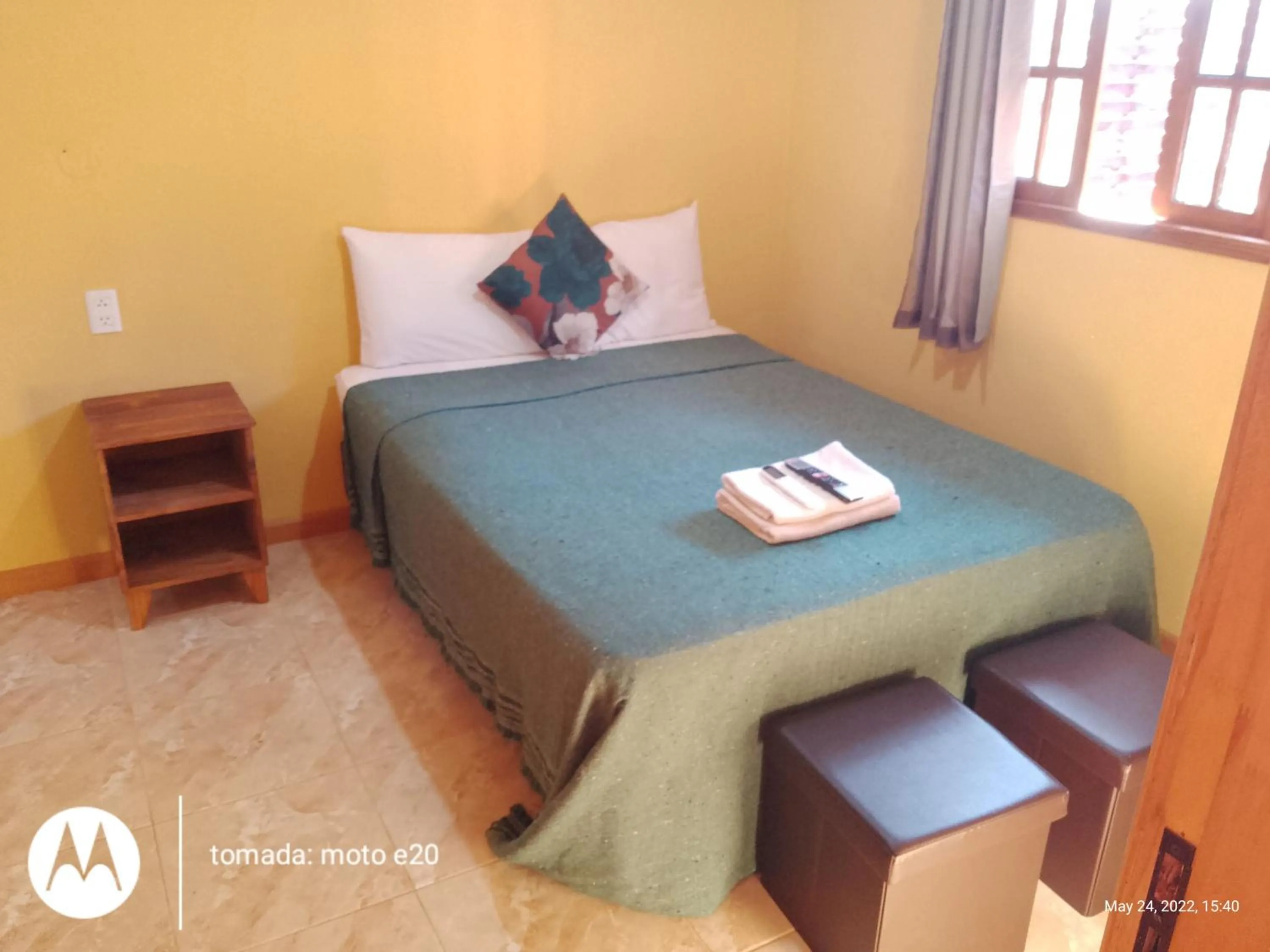 Bed in El Uru Suite Hotel