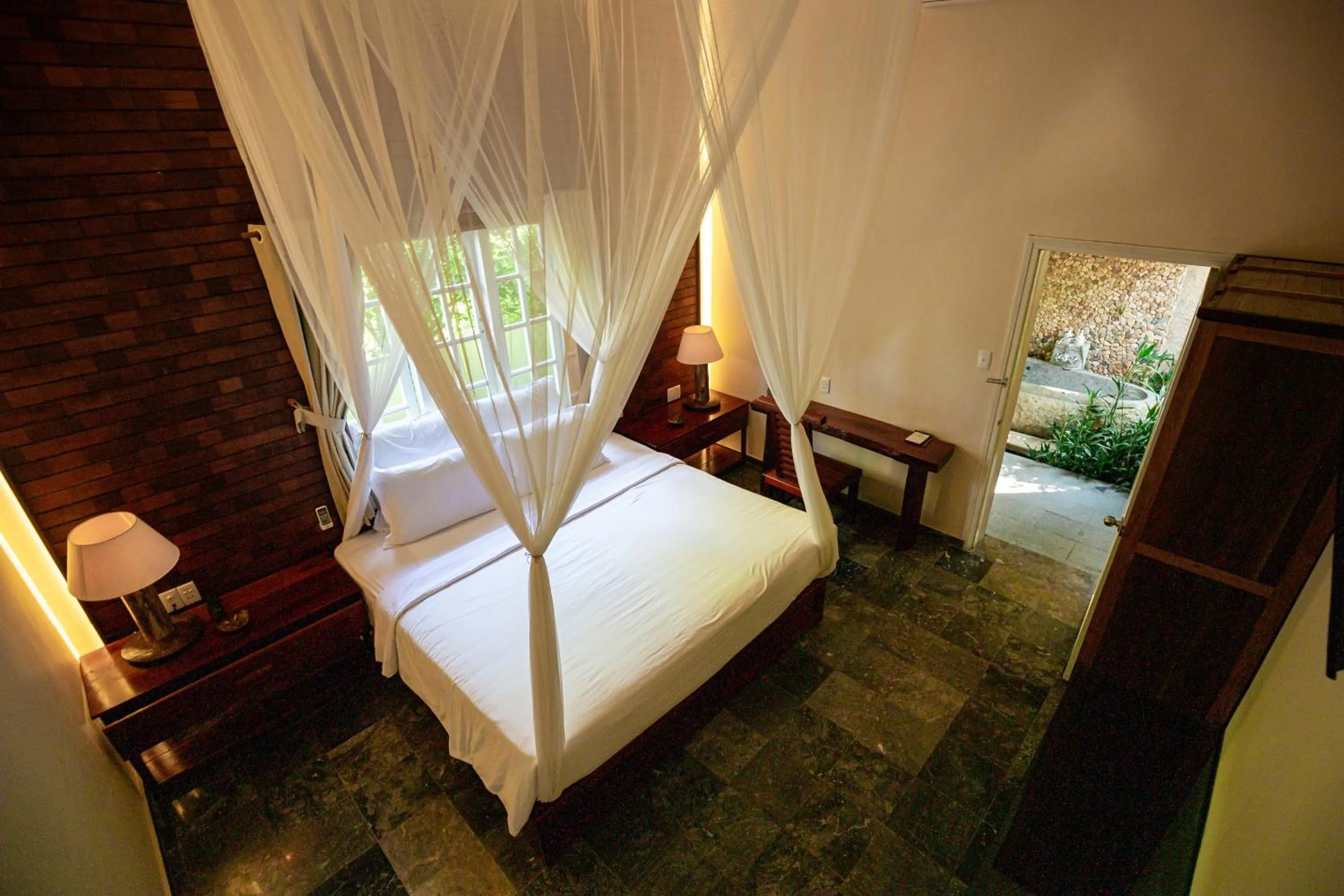 Bed in The Trang Villas
