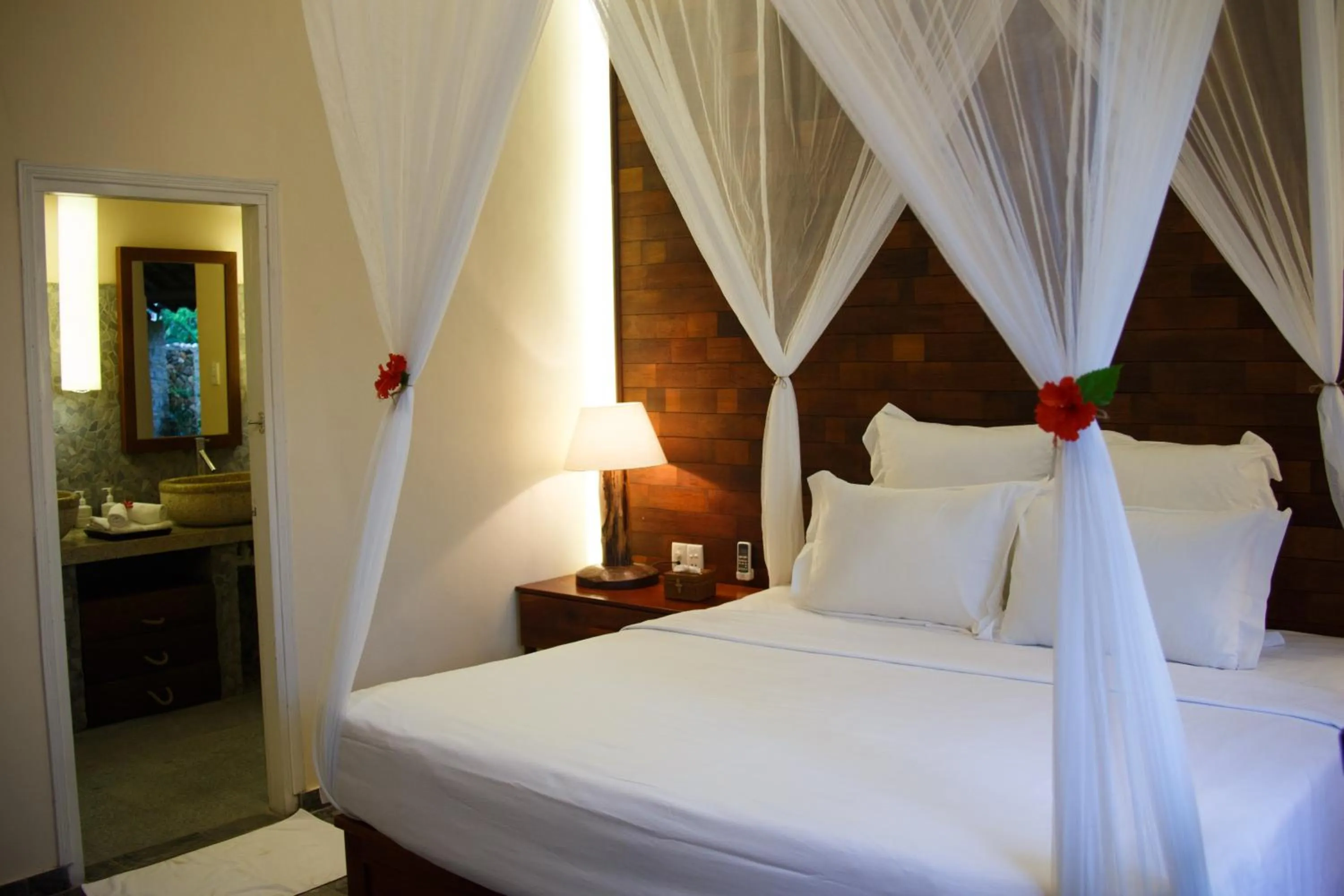 Bed in The Trang Villas