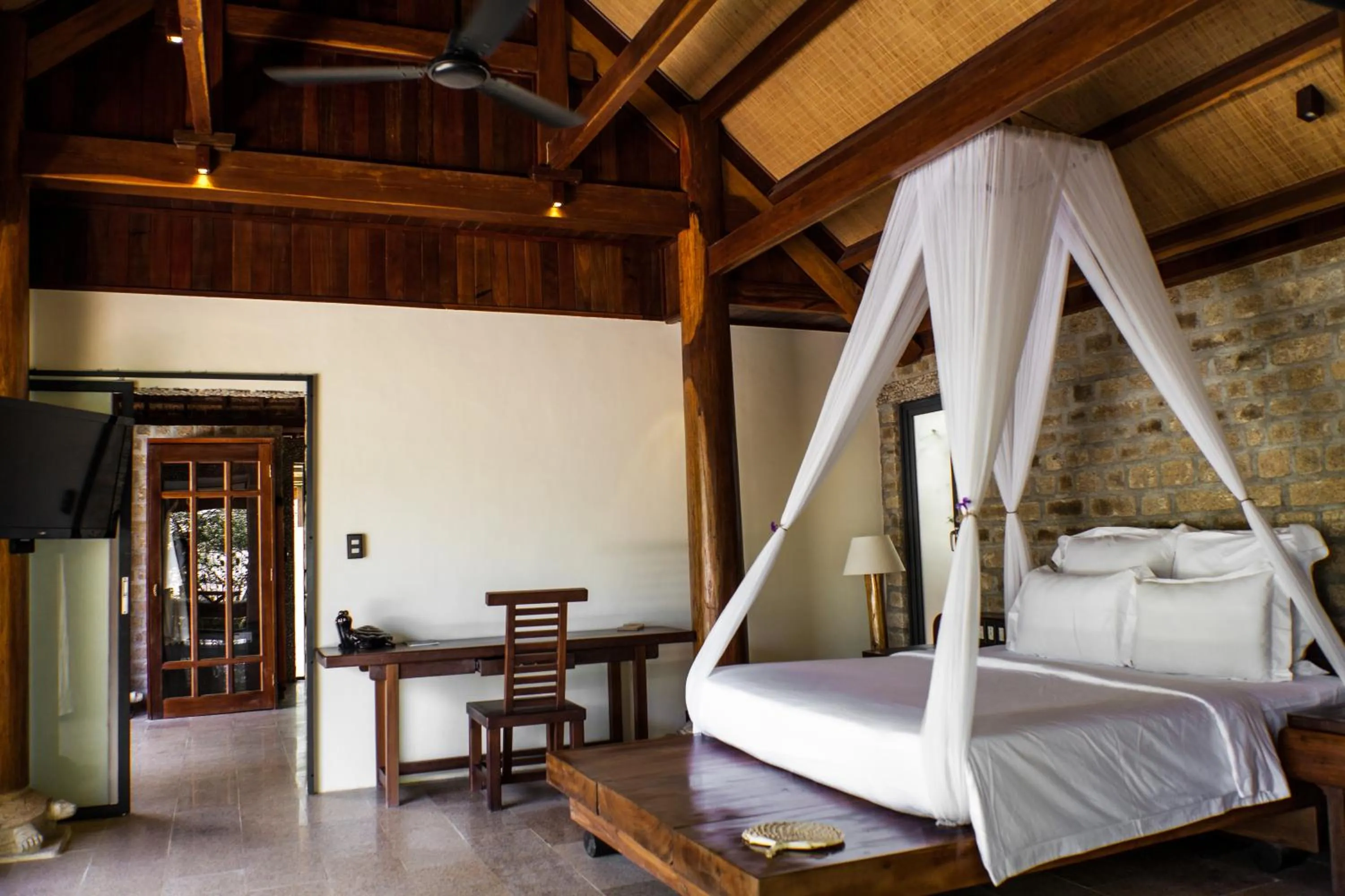 Bed in The Trang Villas