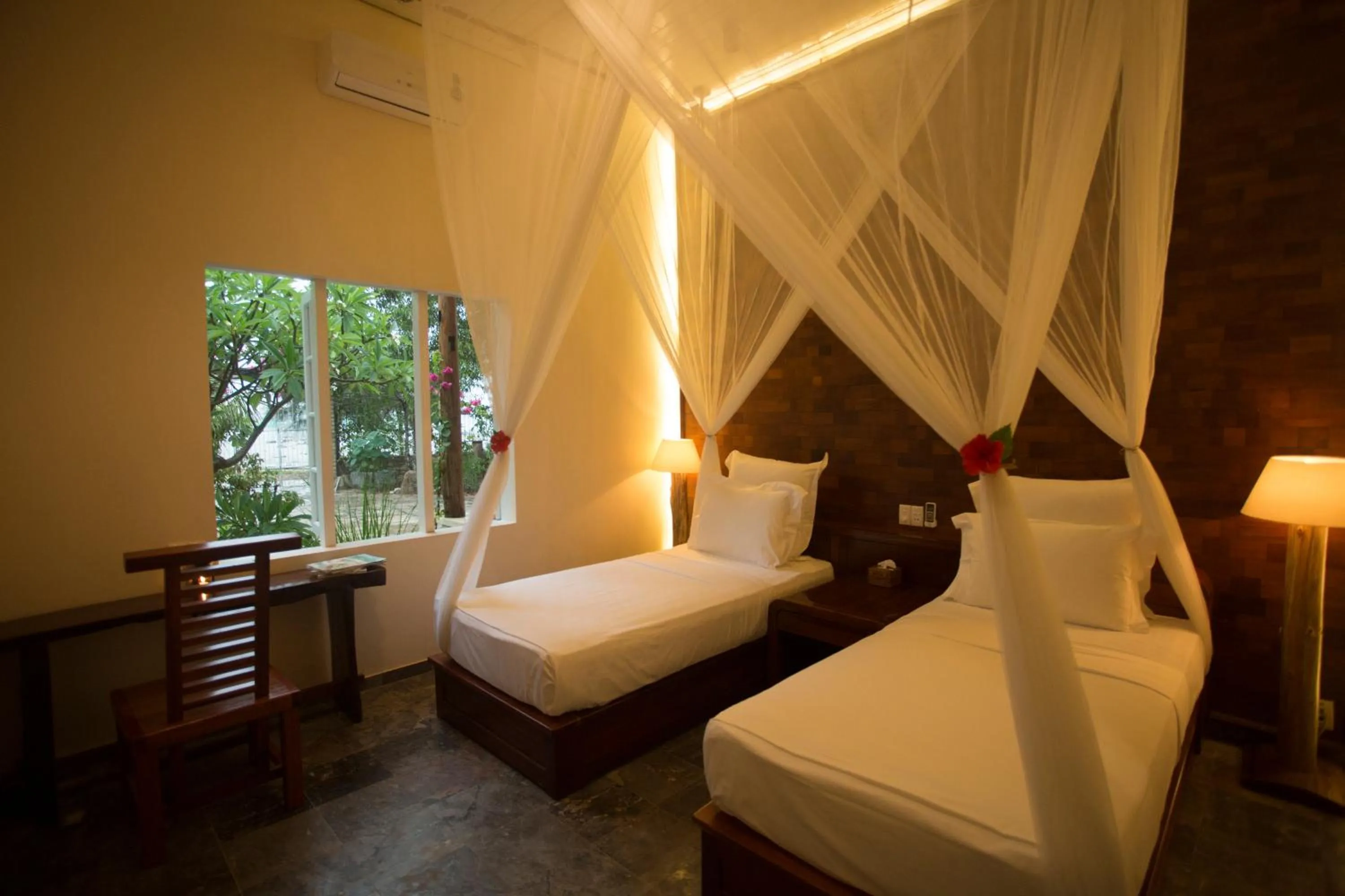 Bed in The Trang Villas
