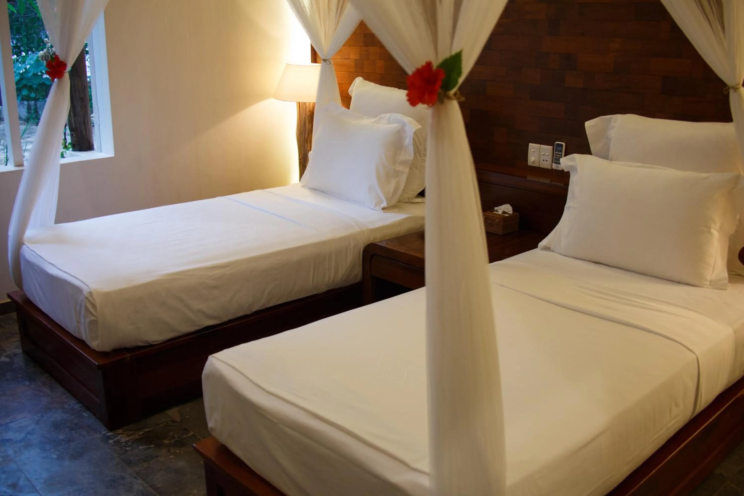 Bed in The Trang Villas