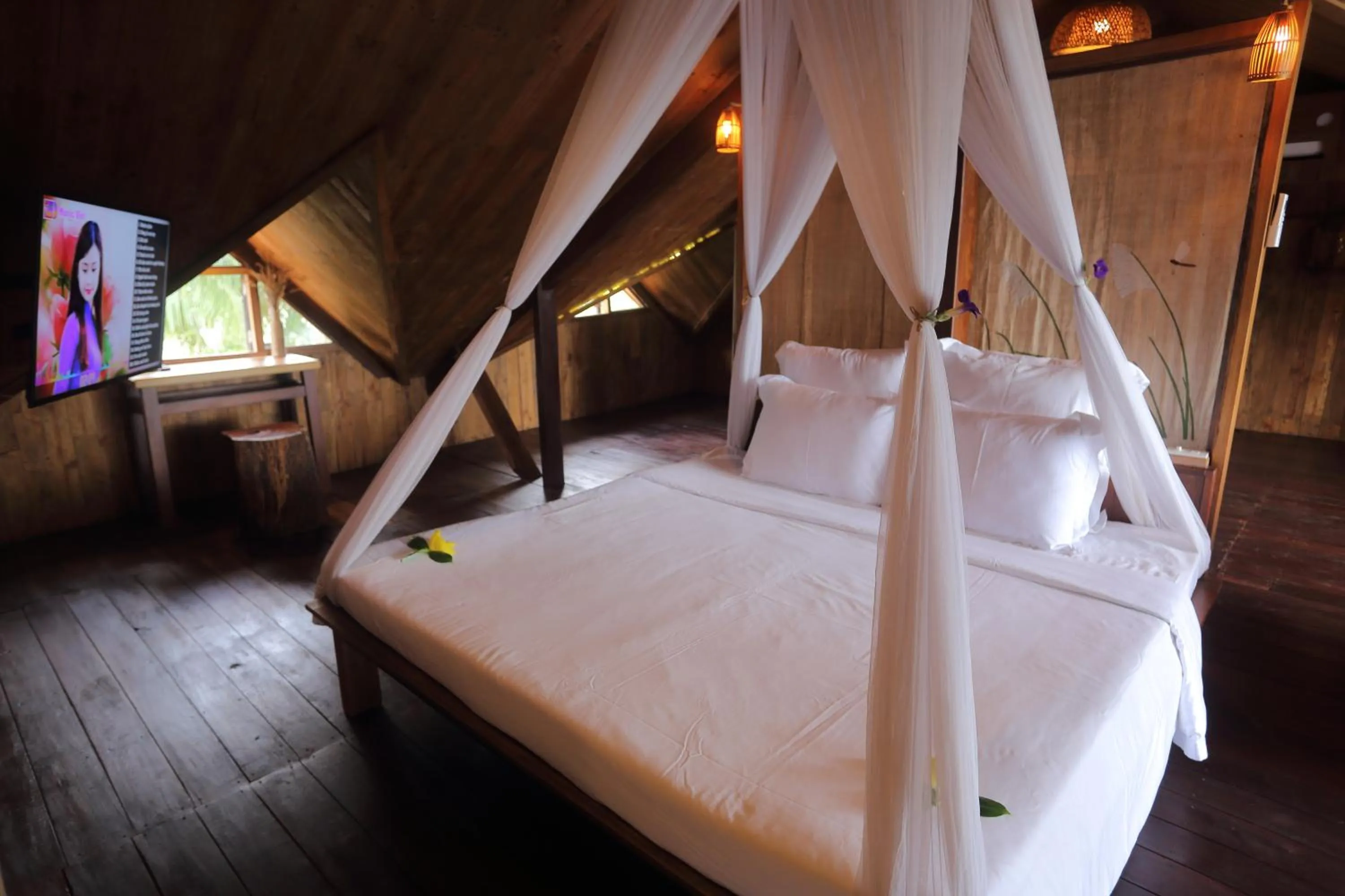 Bed in The Trang Villas