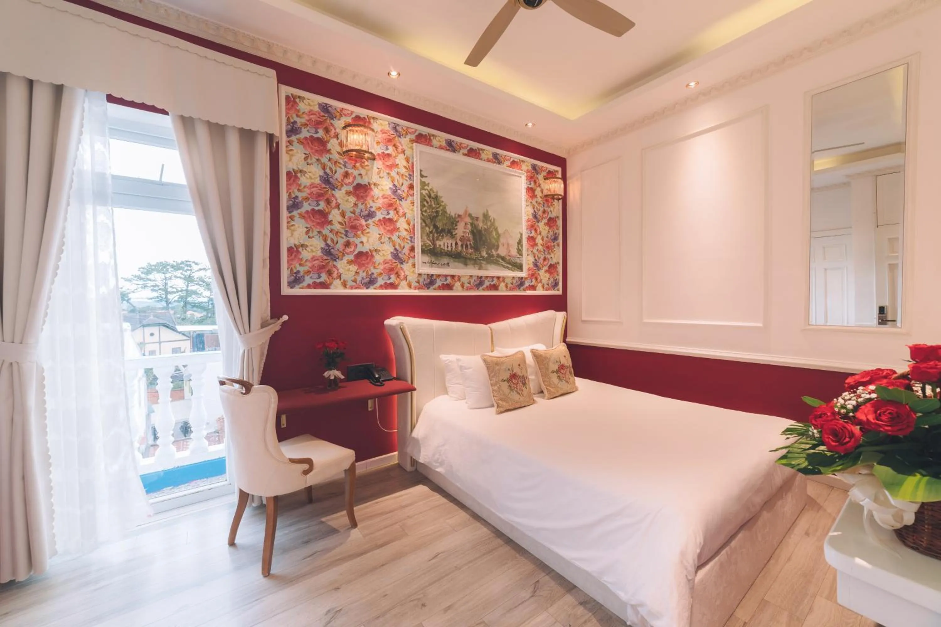 Bed in Dalat Boutique Hotel