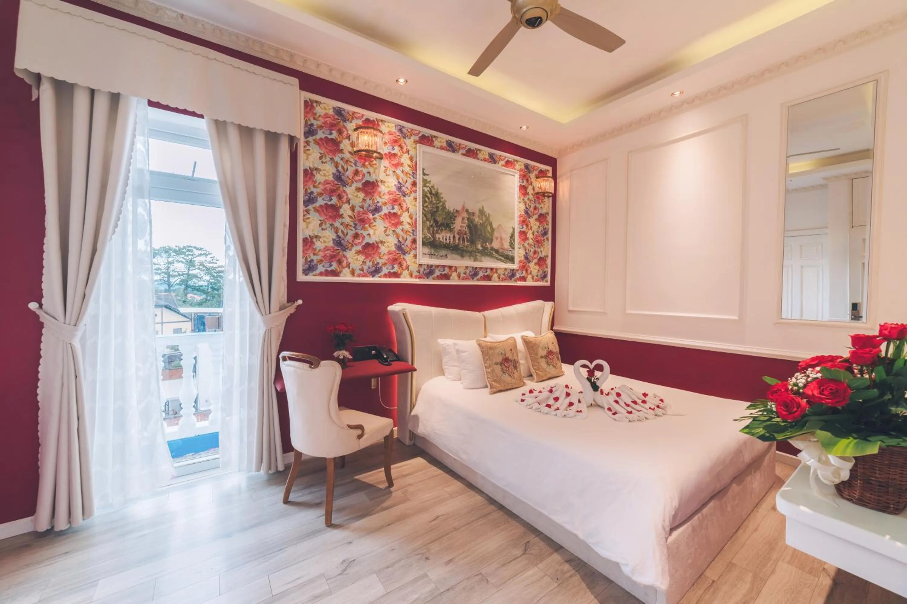 Bed in Dalat Boutique Hotel