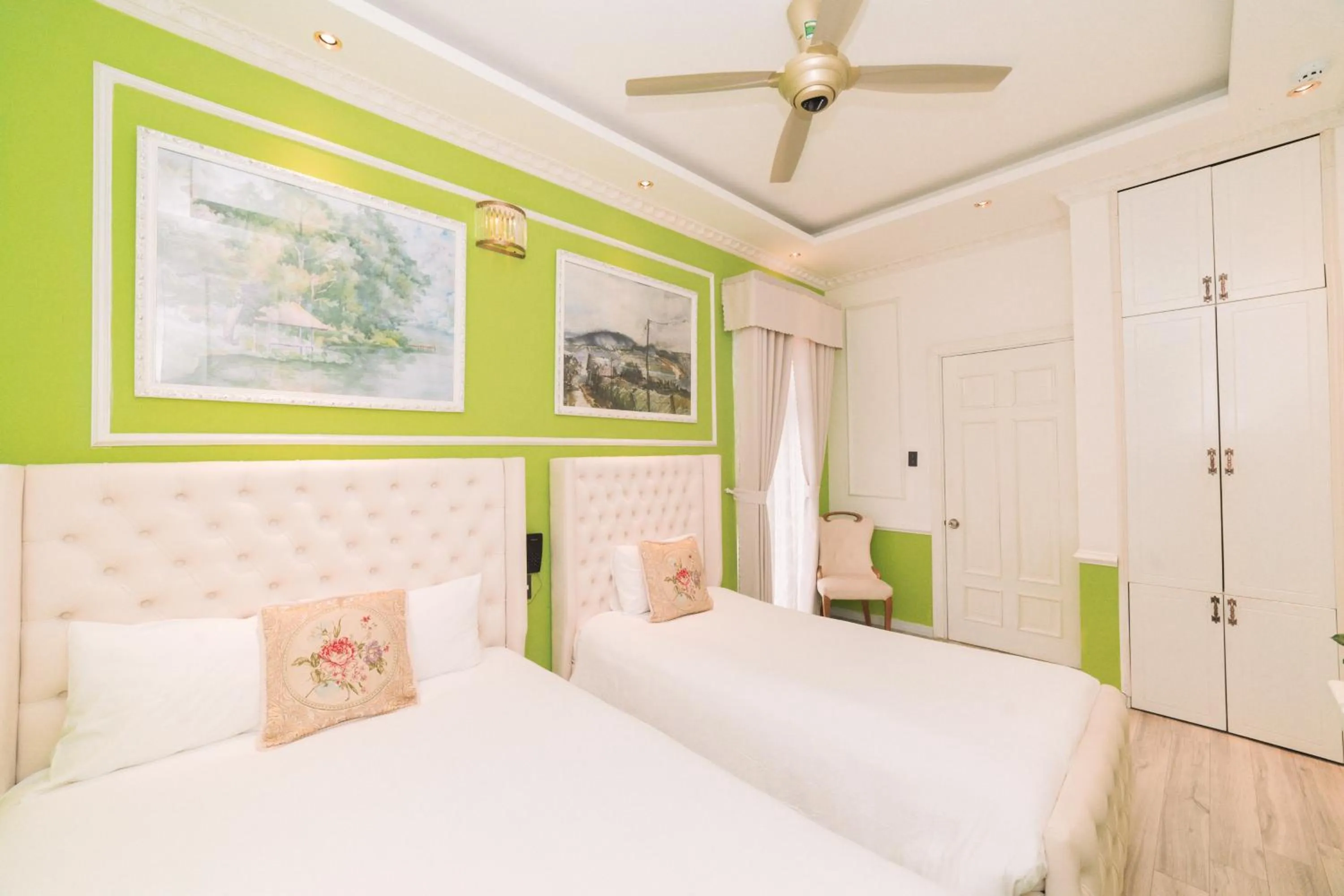 Bed in Dalat Boutique Hotel