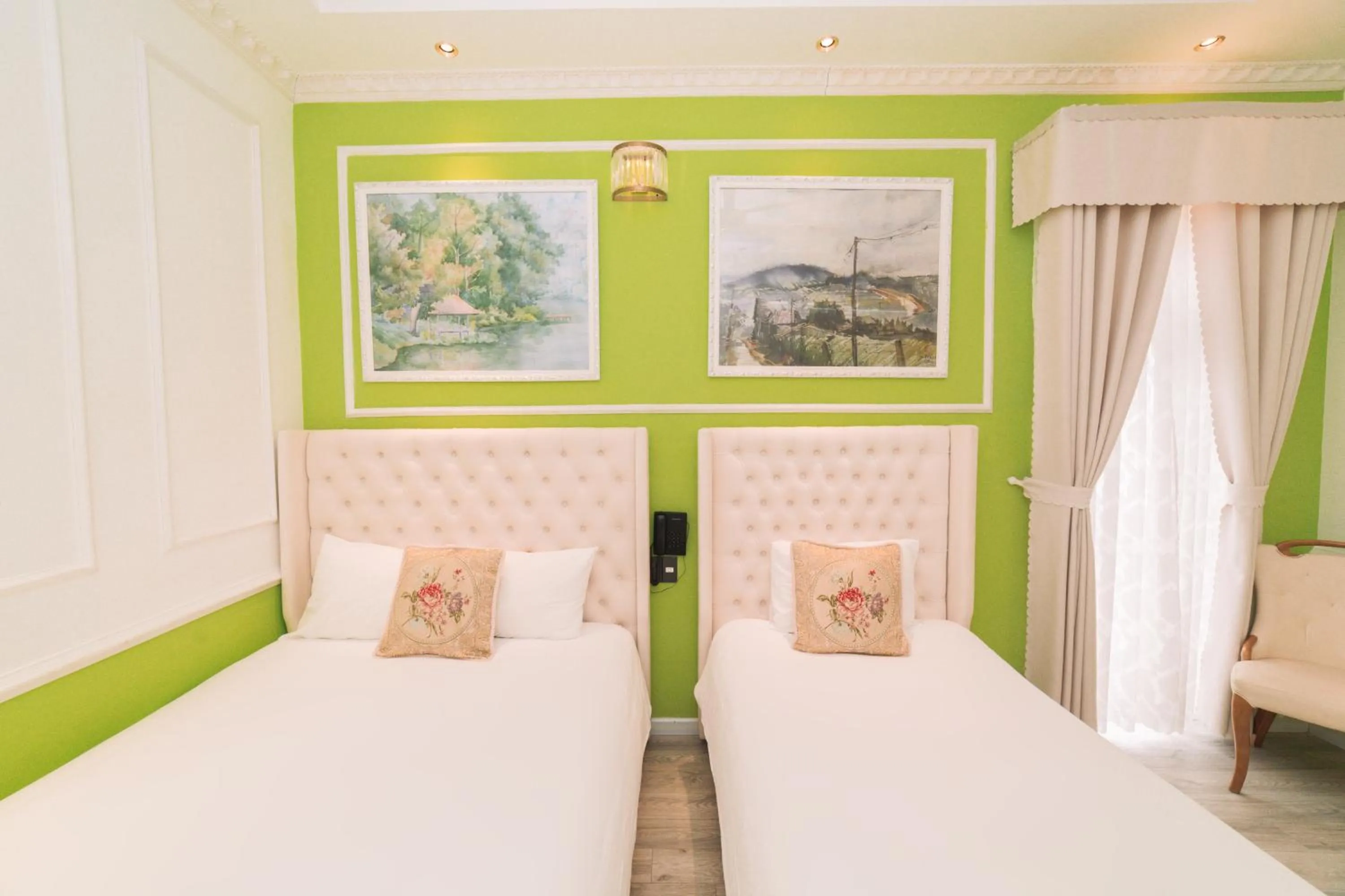 Bed in Dalat Boutique Hotel