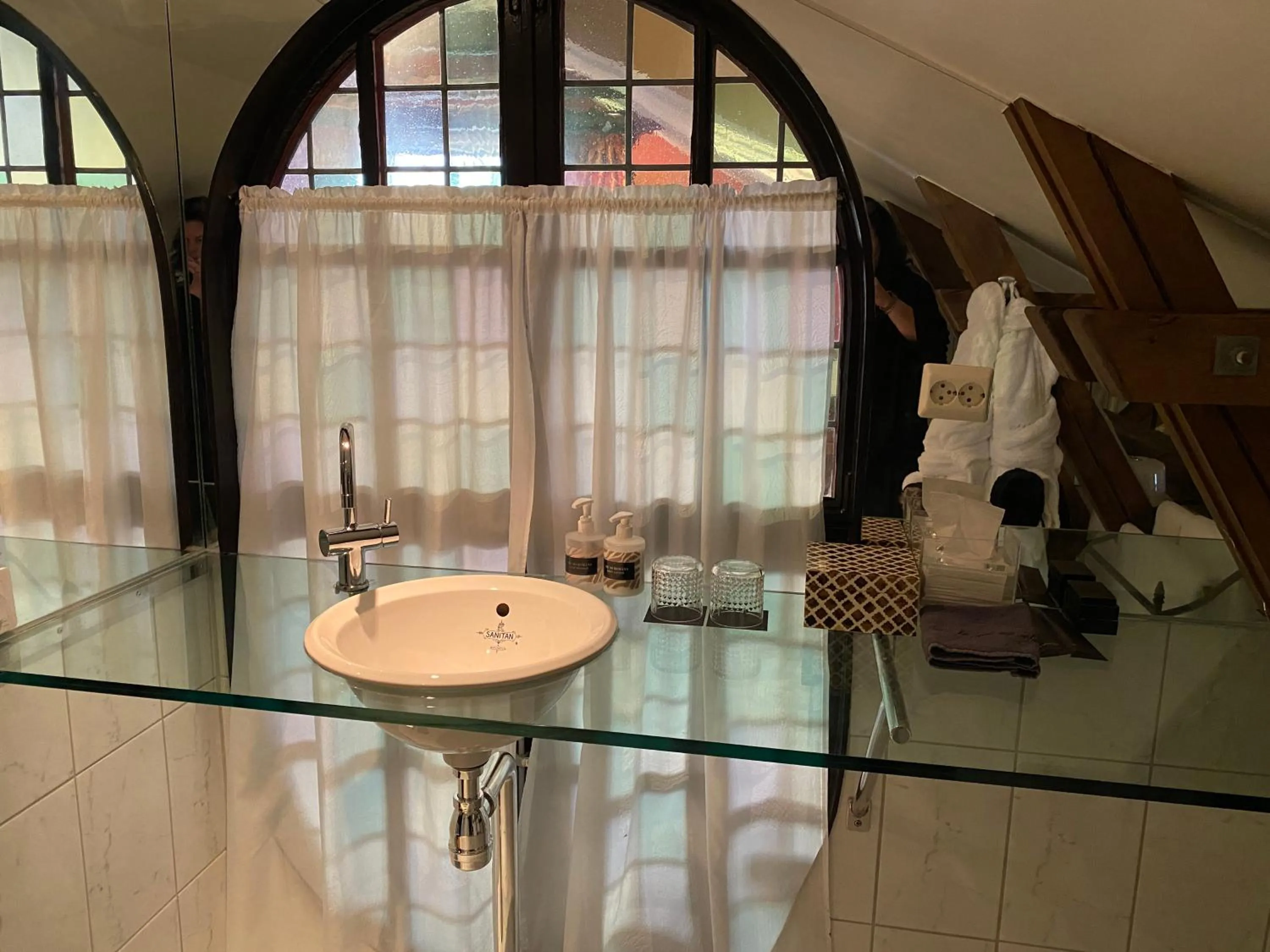 Bathroom in Bomans Hotell i Trosa