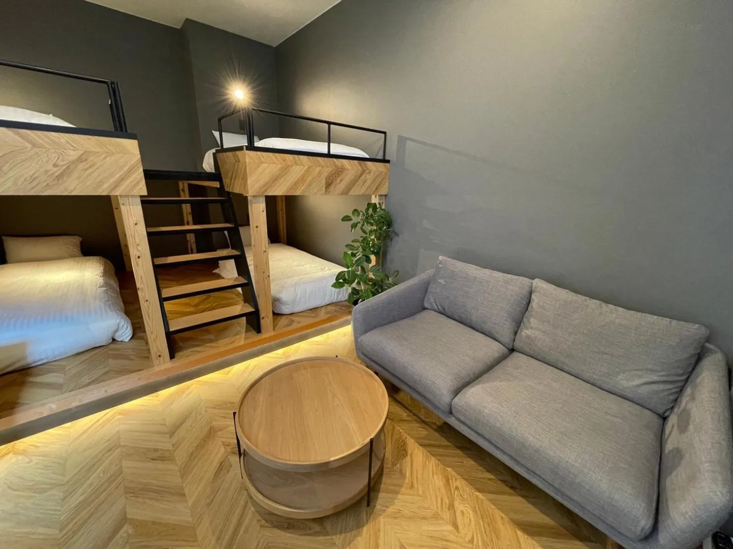 Photo of the whole room, Bed in ZONK HOTEL Haruyoshi