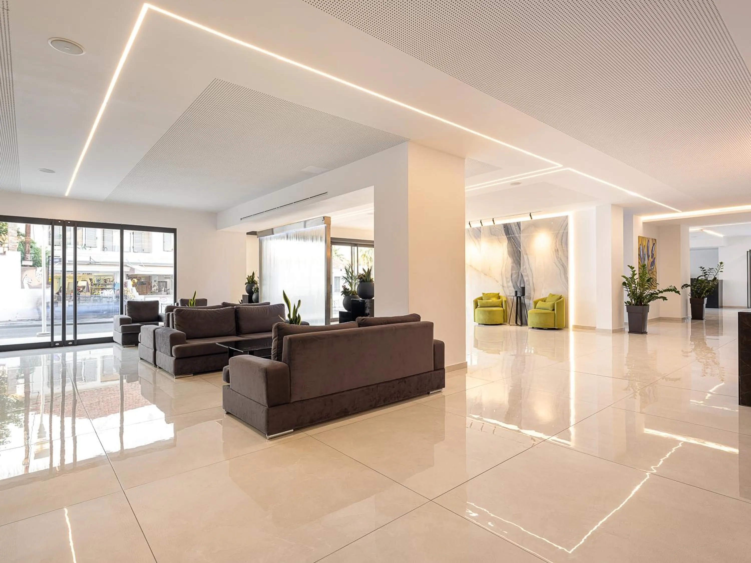 Lobby or reception in Porto Platanias Village Resort