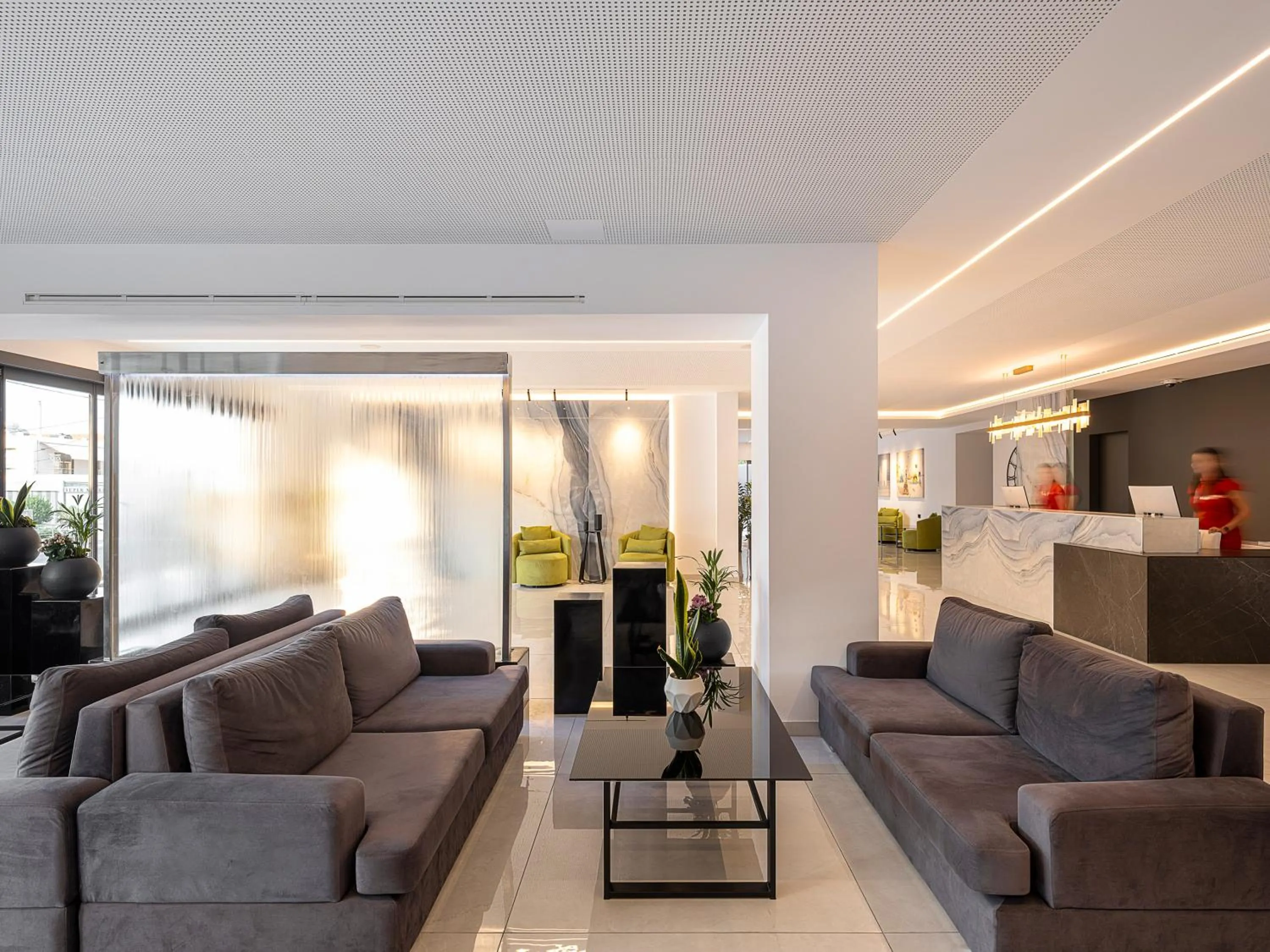 Lobby or reception in Porto Platanias Village Resort
