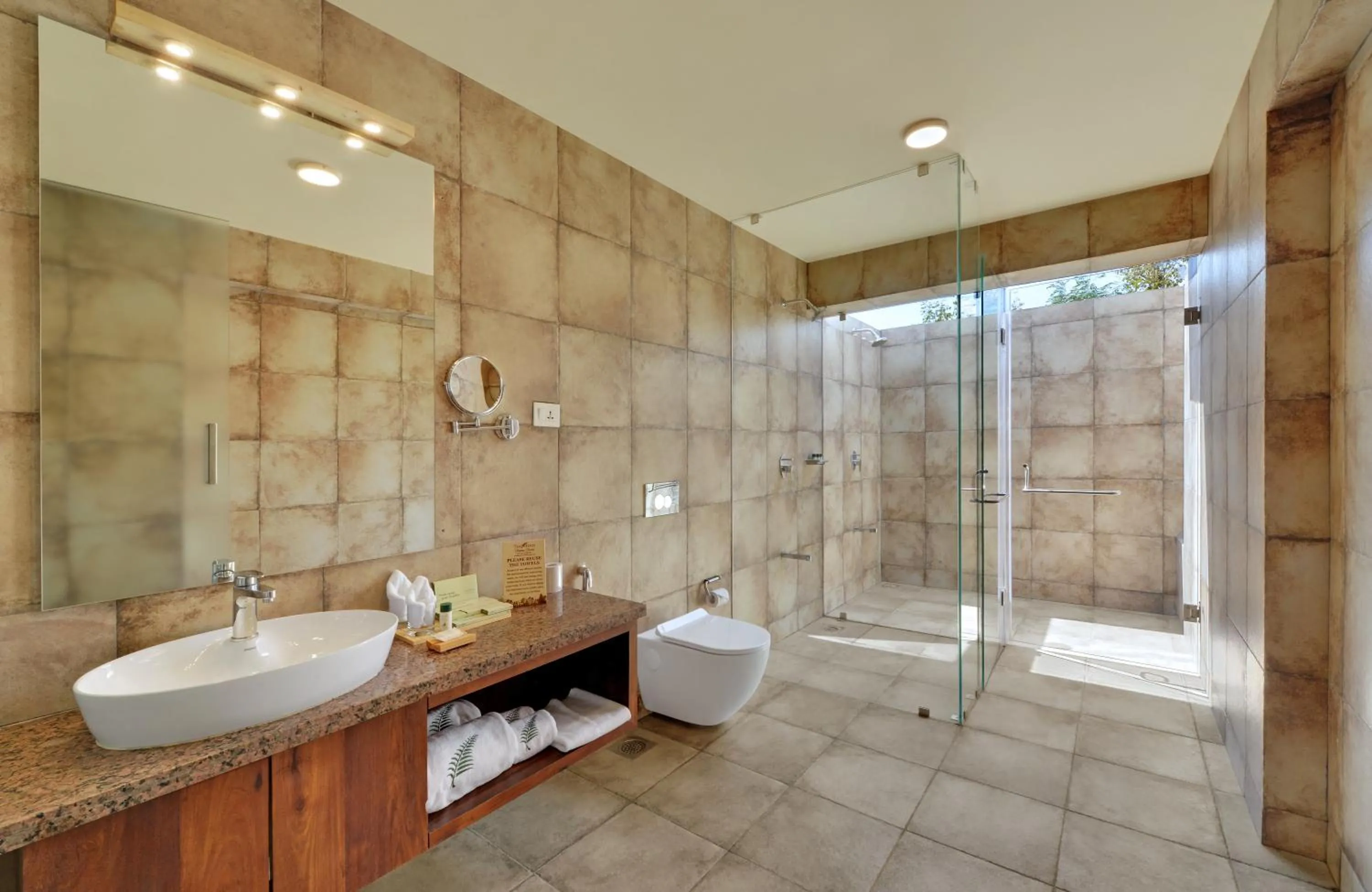 Bathroom in The Fern Sattva Resort - Polo Forest