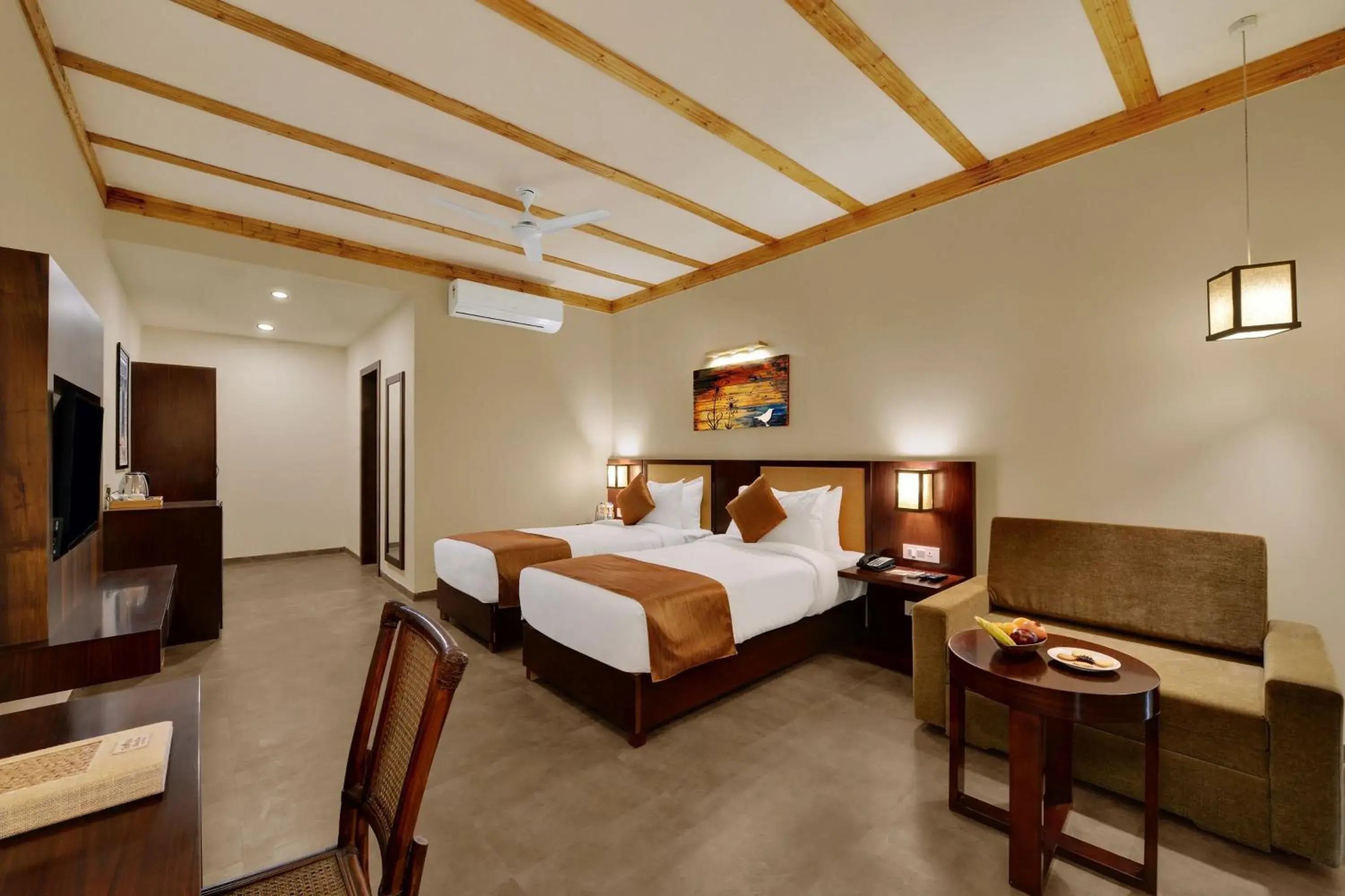 Standard Double Room in The Fern Sattva Resort - Polo Forest Standard Double Room in The Fern Sattva Resort - Polo Forest