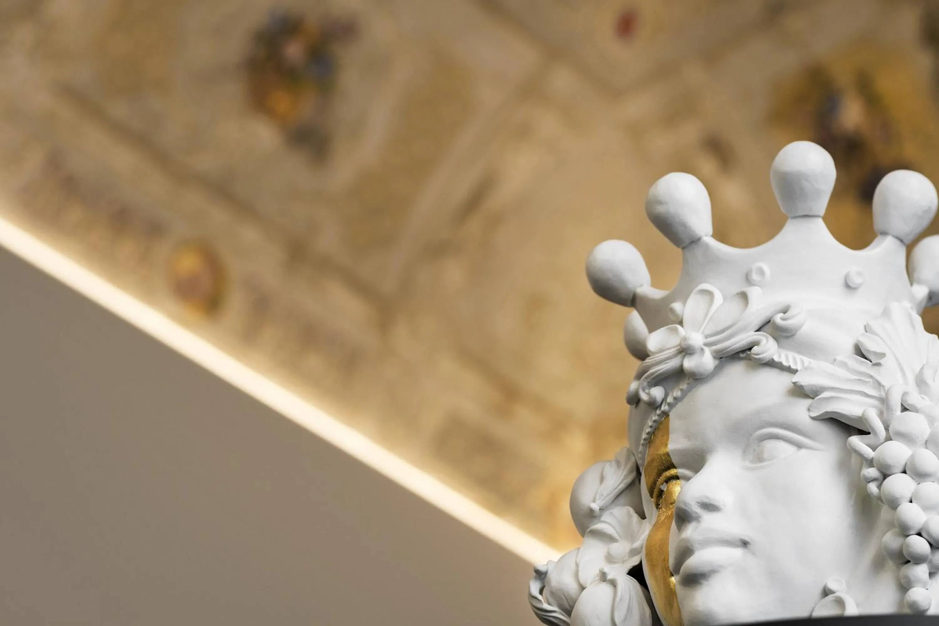 Decorative detail in A.D. 1768 Boutique Hotel