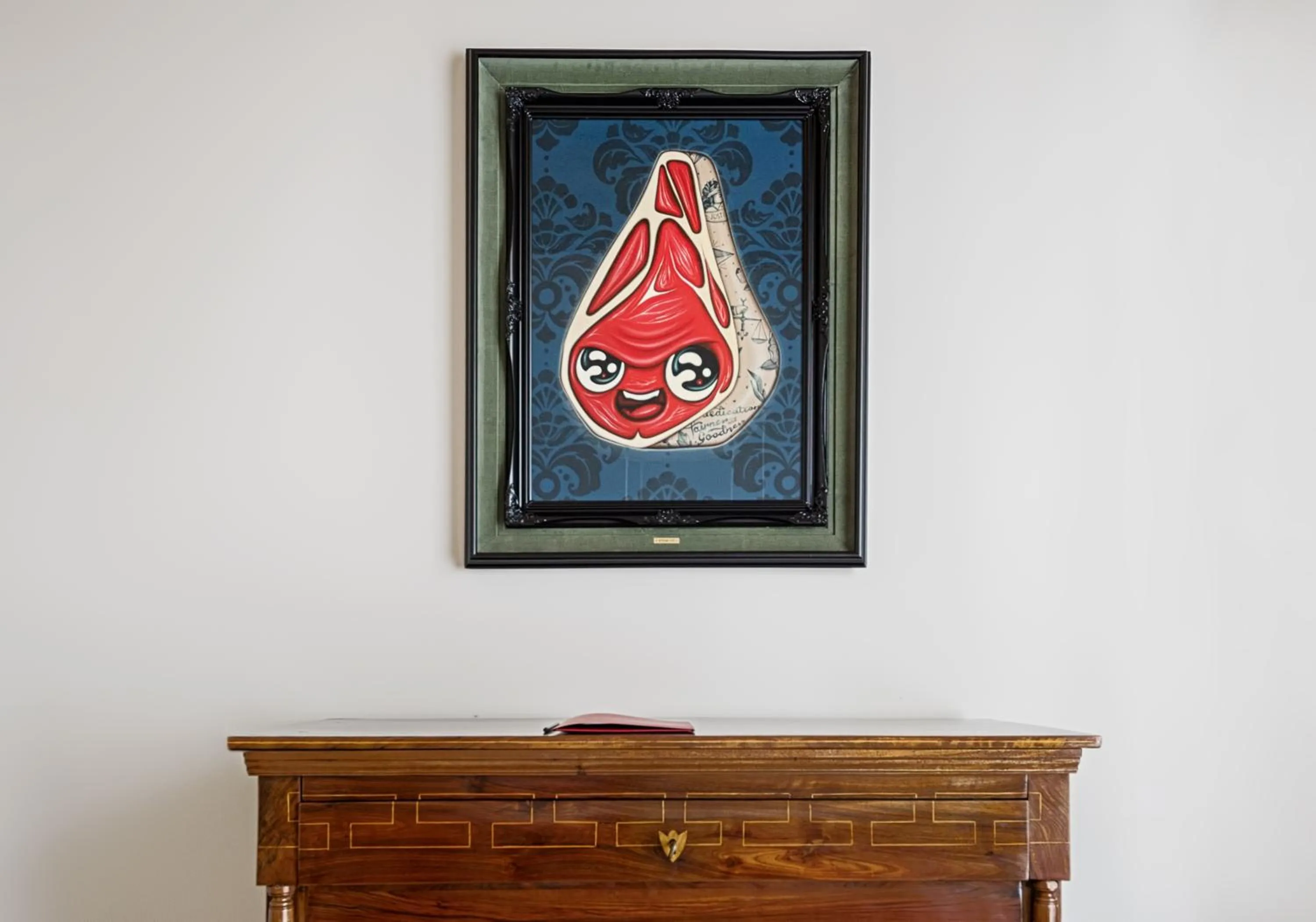 Decorative detail in A.D. 1768 Boutique Hotel