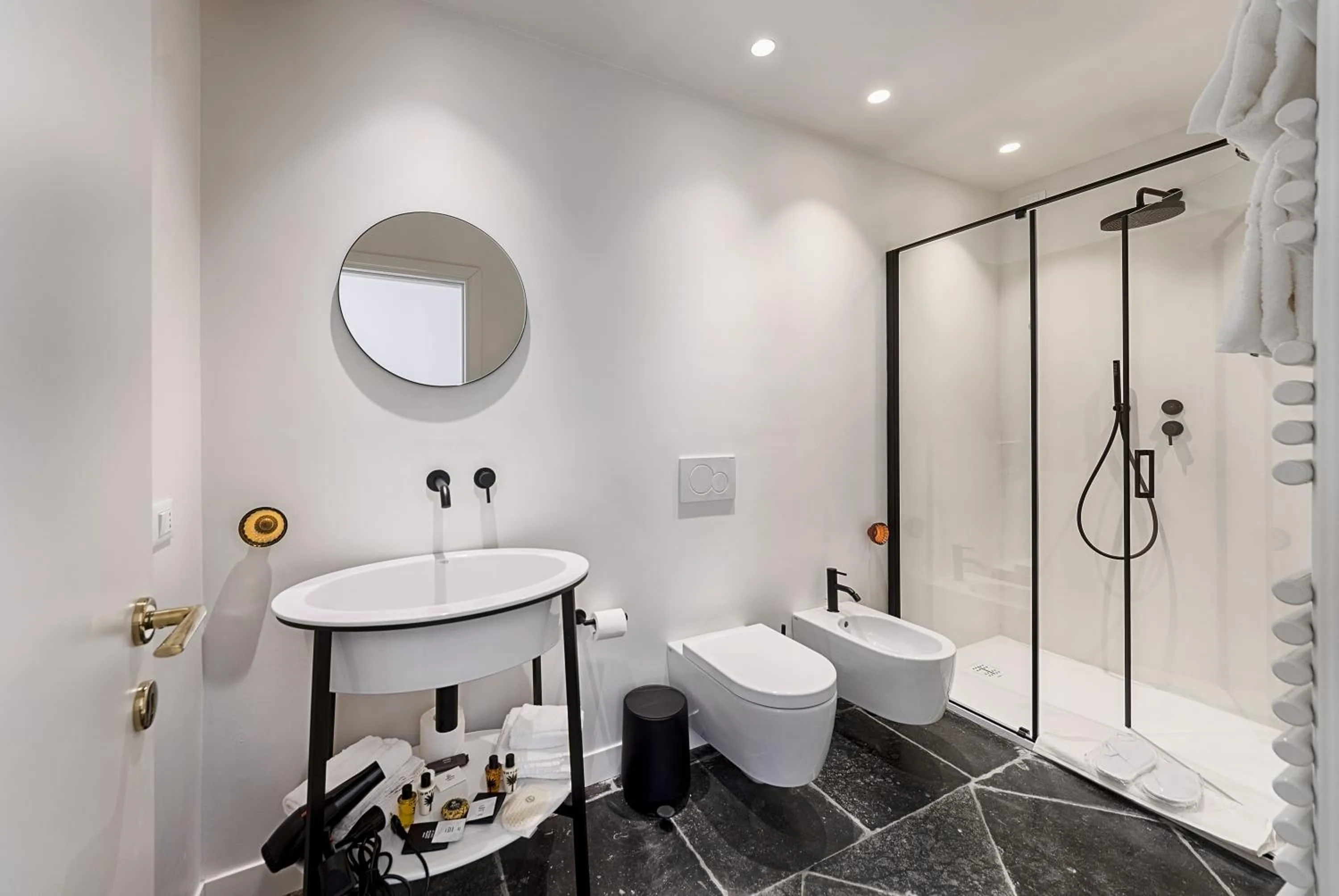 Bathroom in A.D. 1768 Boutique Hotel