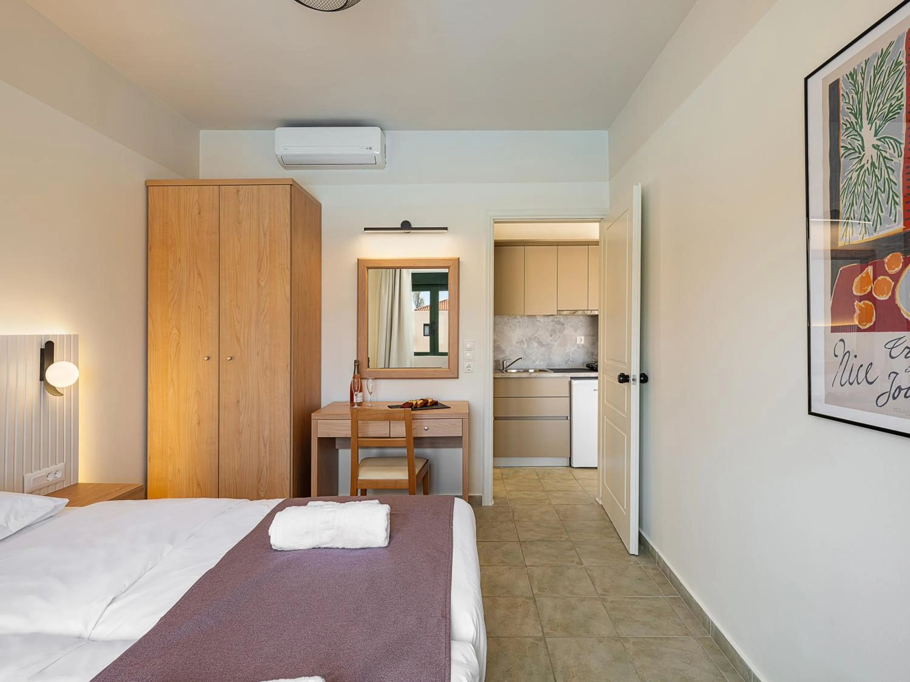 Bed in Kambos Village