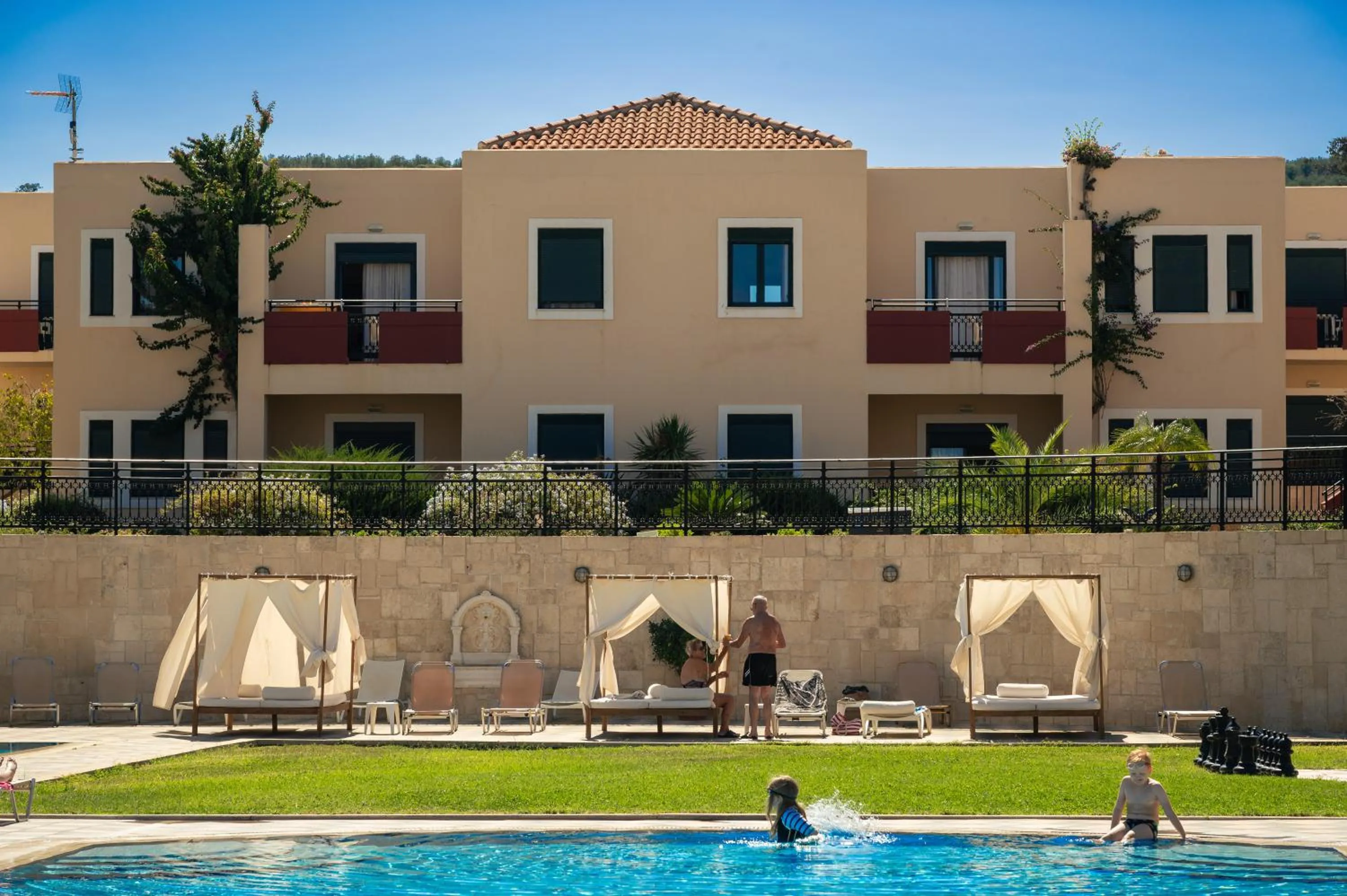 Swimming pool in Kambos Village