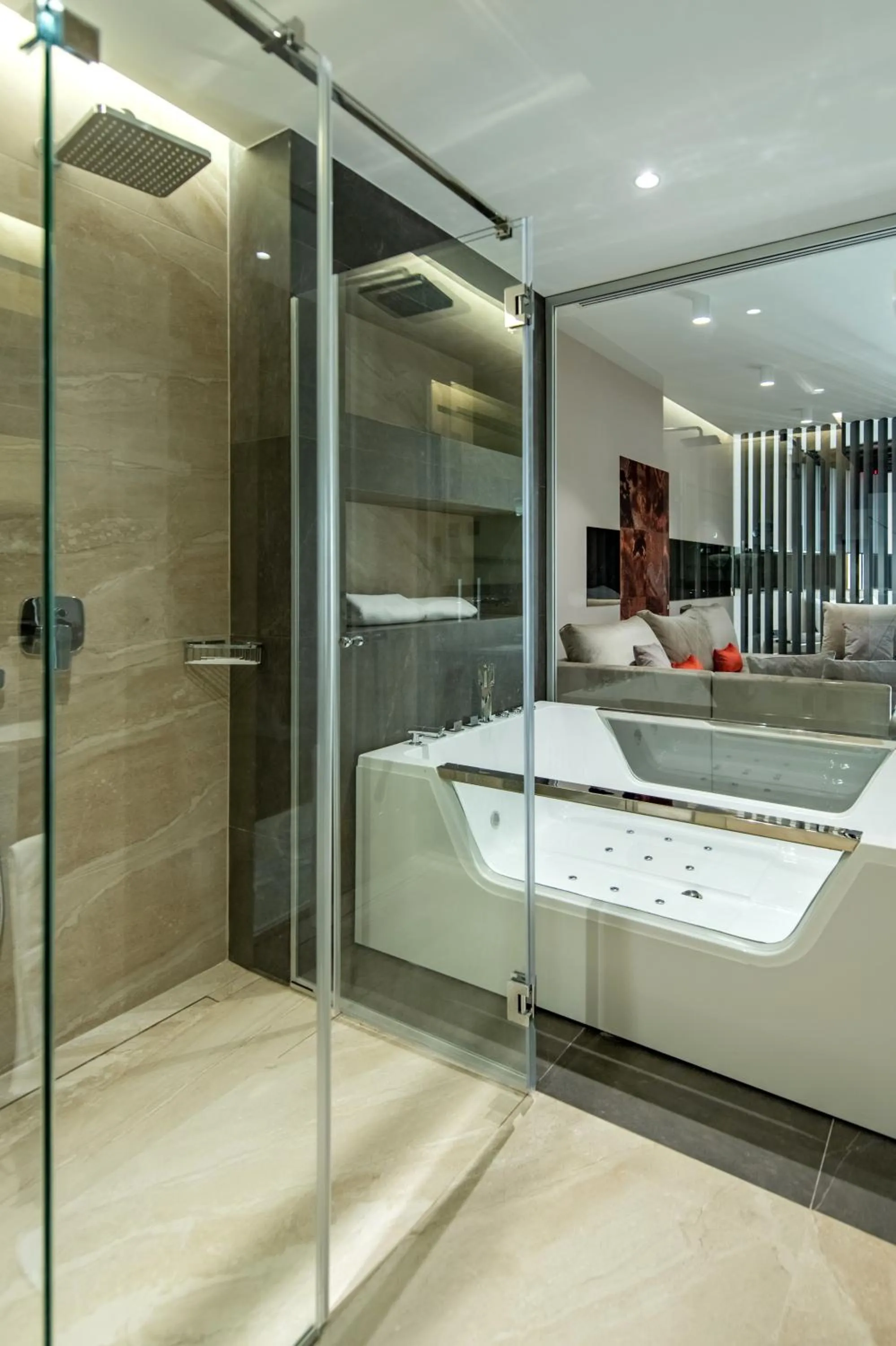 Bathroom in Hotel Ženeva Lux