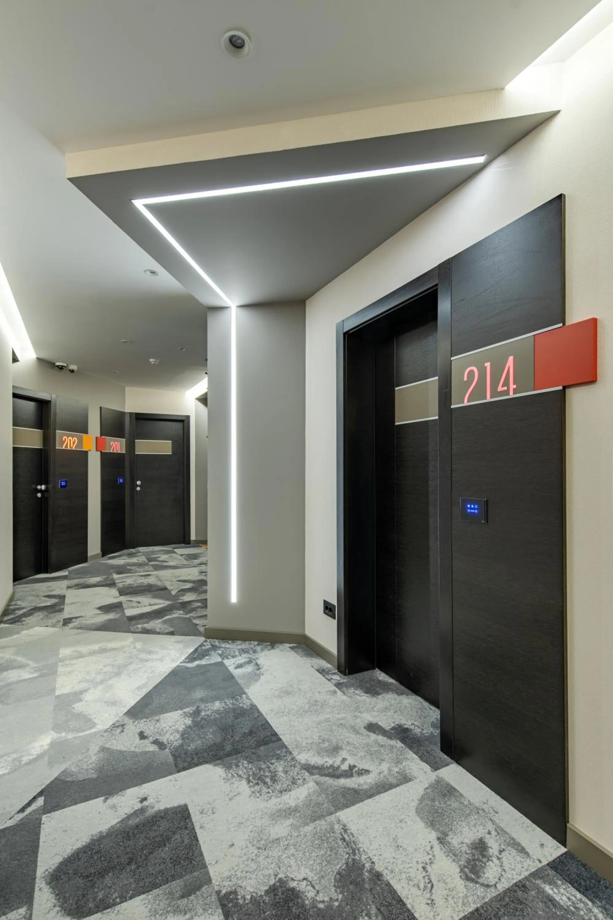 Facade/entrance in Hotel Ženeva Lux