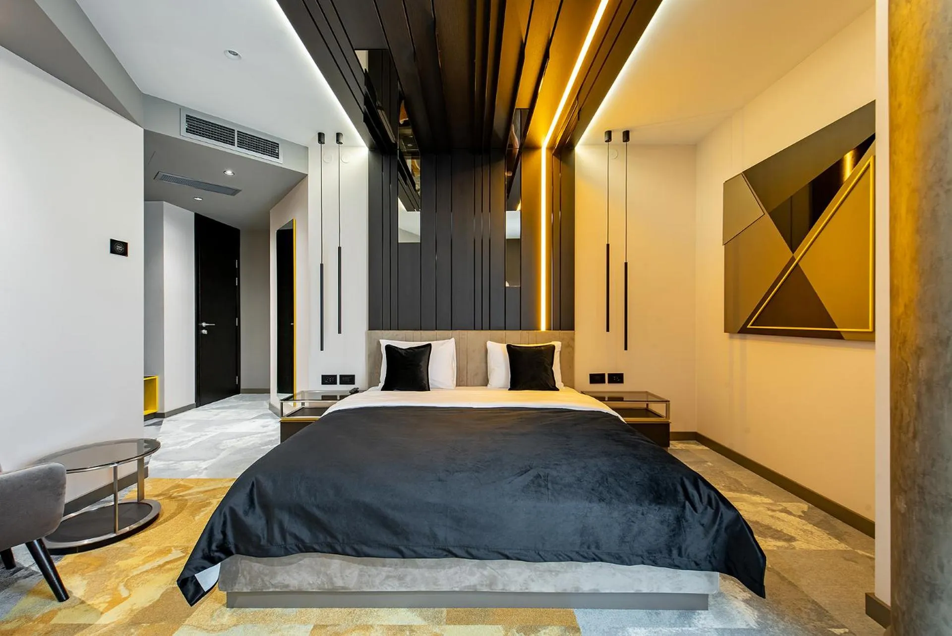 Bedroom, Bed in Hotel Ženeva Lux