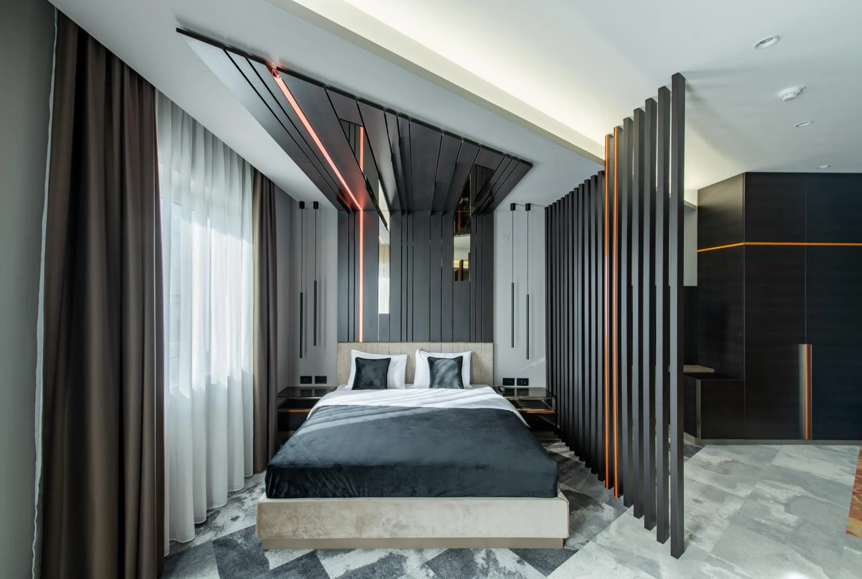 Bedroom, Bed in Hotel Ženeva Lux