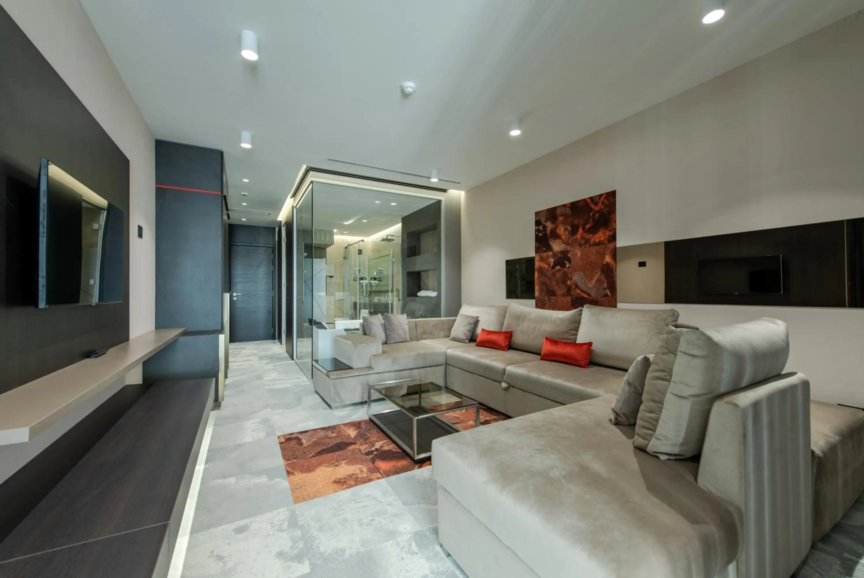 Living room in Hotel Ženeva Lux