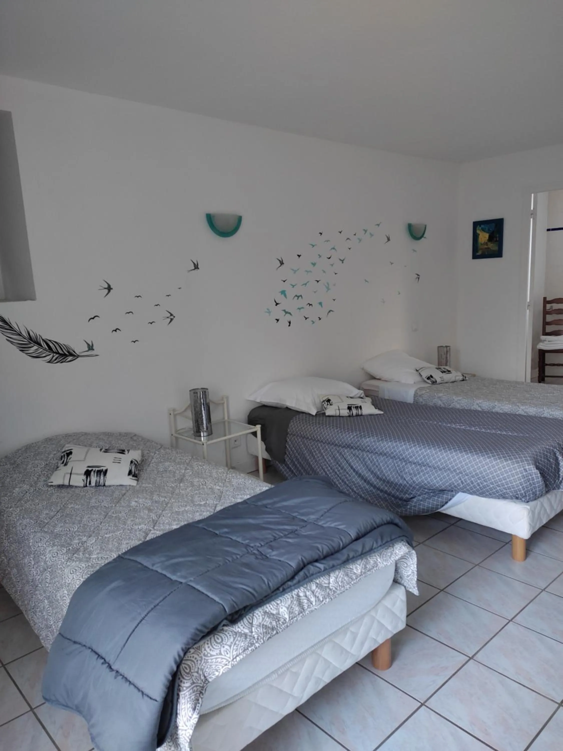 Bed in MOULIN DE LACHAUD - HOTEL et GITES