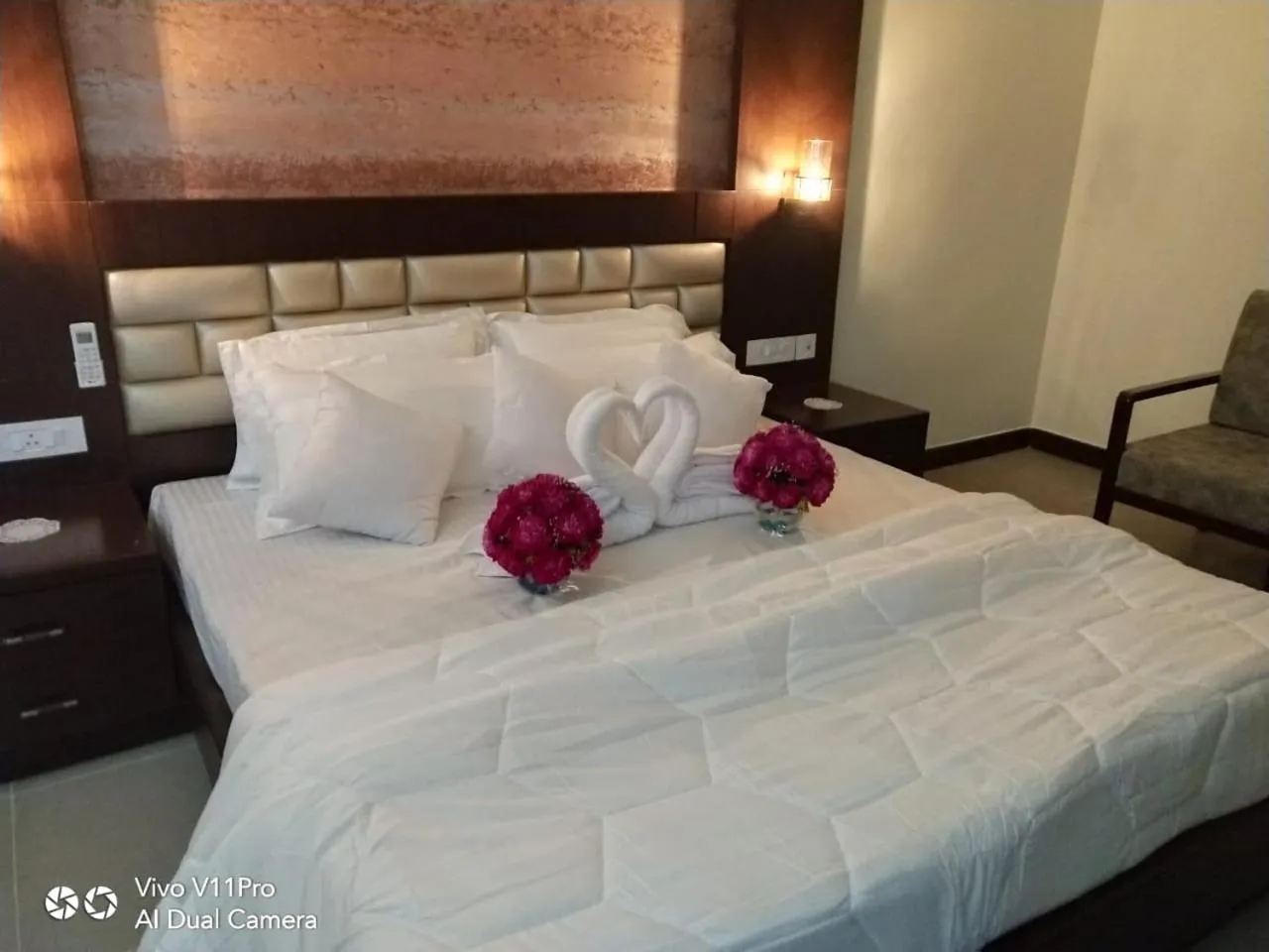 Bed in HOTEL ANNAPURNA