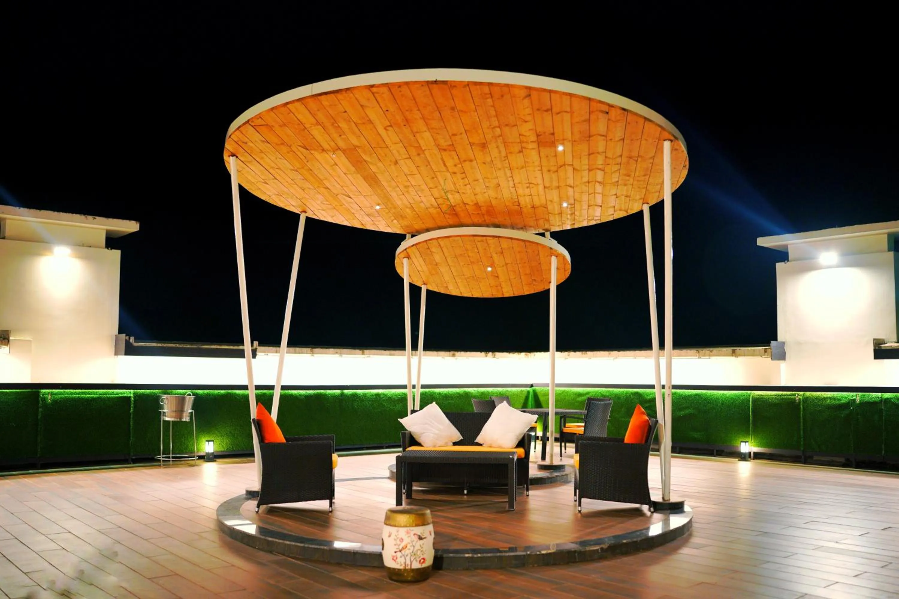 Seating area in HOTEL ANNAPURNA