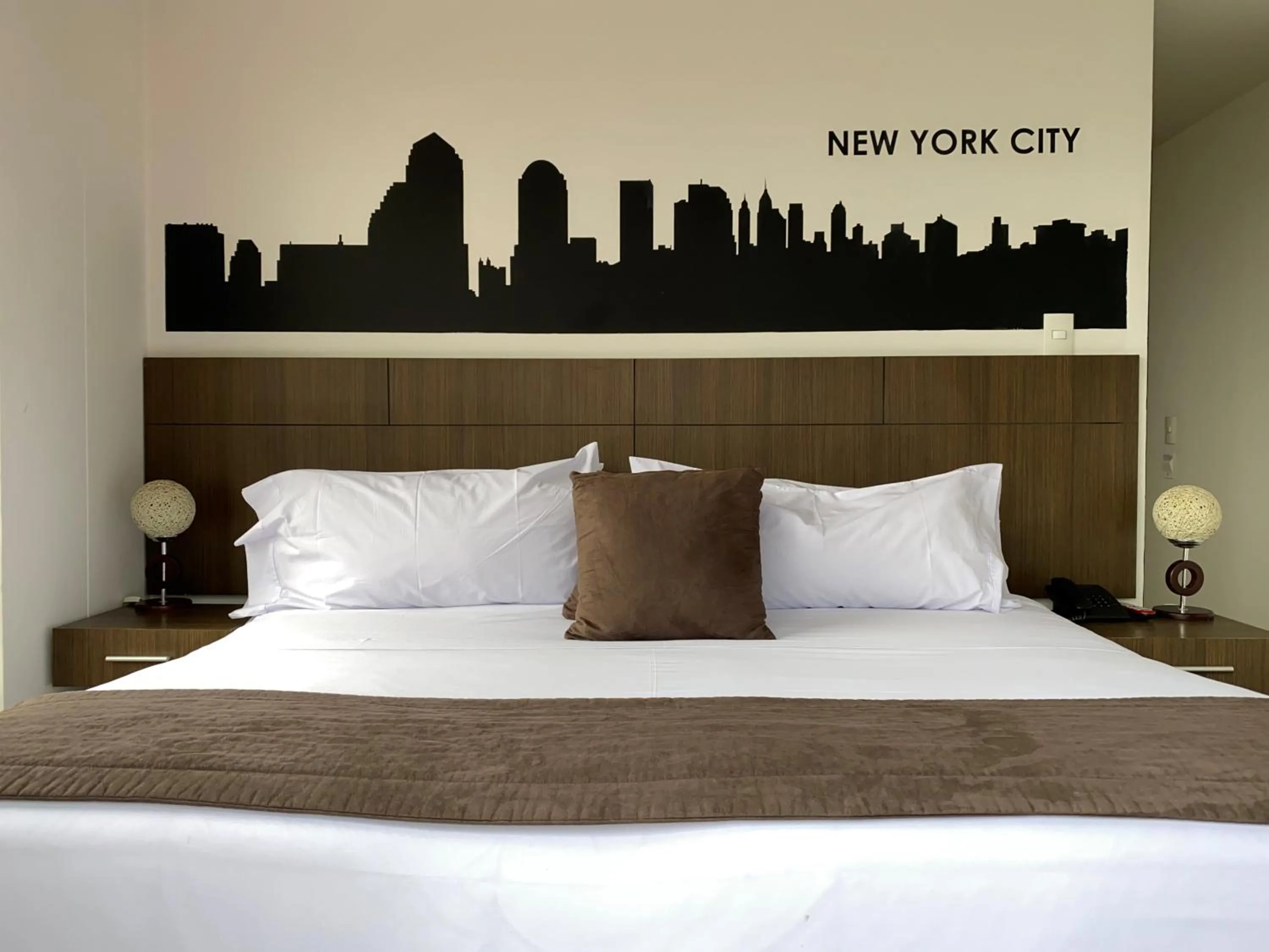 Bed in Hotel Apartamentos Regency La Feria